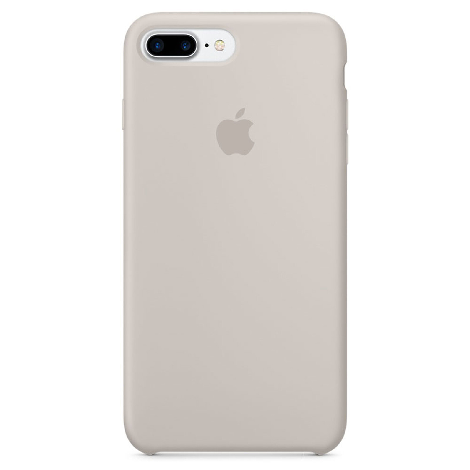 Apple Coque en silicone Gris Sable Apple iPhone 7 - Coque
