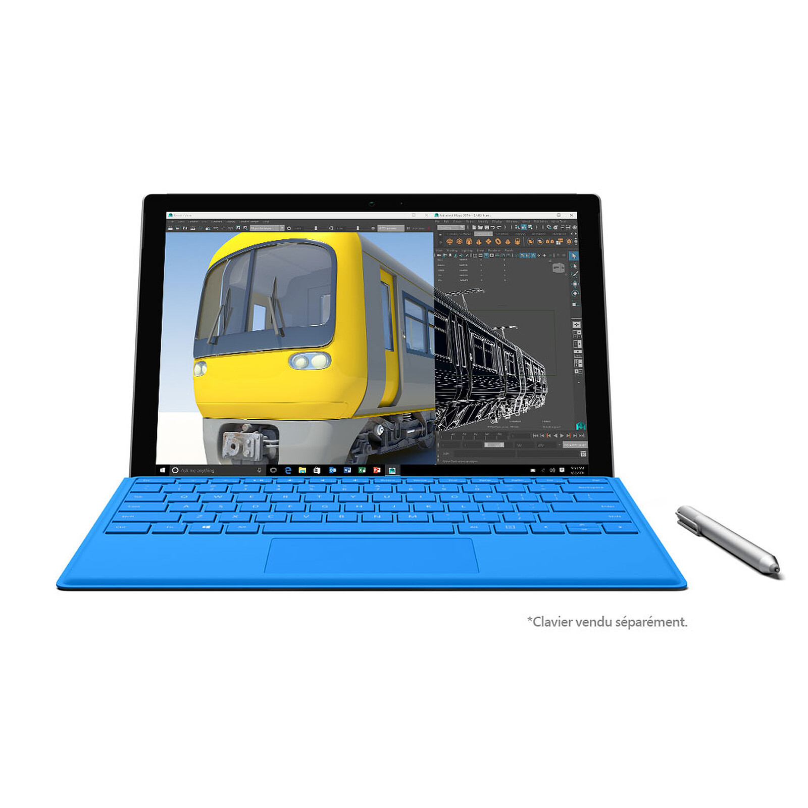 Ordinateur Portable avec écran tactile Microsoft Surface Laptop Go 3 12.4  Intel Core i5 16 Go RAM 256 Go SSD Bleu Glacier - Azerty Français - PC  Portable