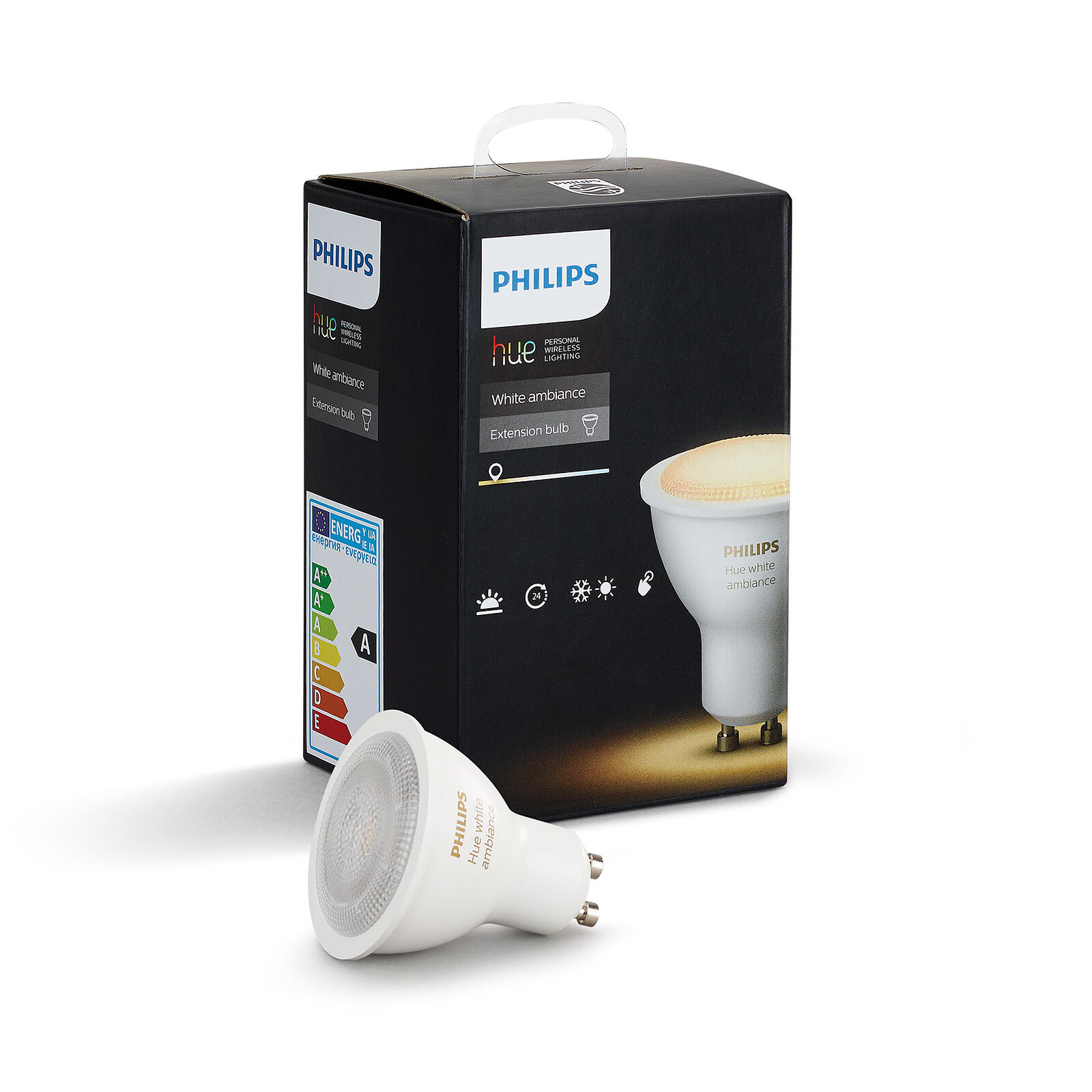 Philips Hue White and Color E27 A60 11 W Bluetooth x 2 - Ampoule connectée  - Garantie 3 ans LDLC