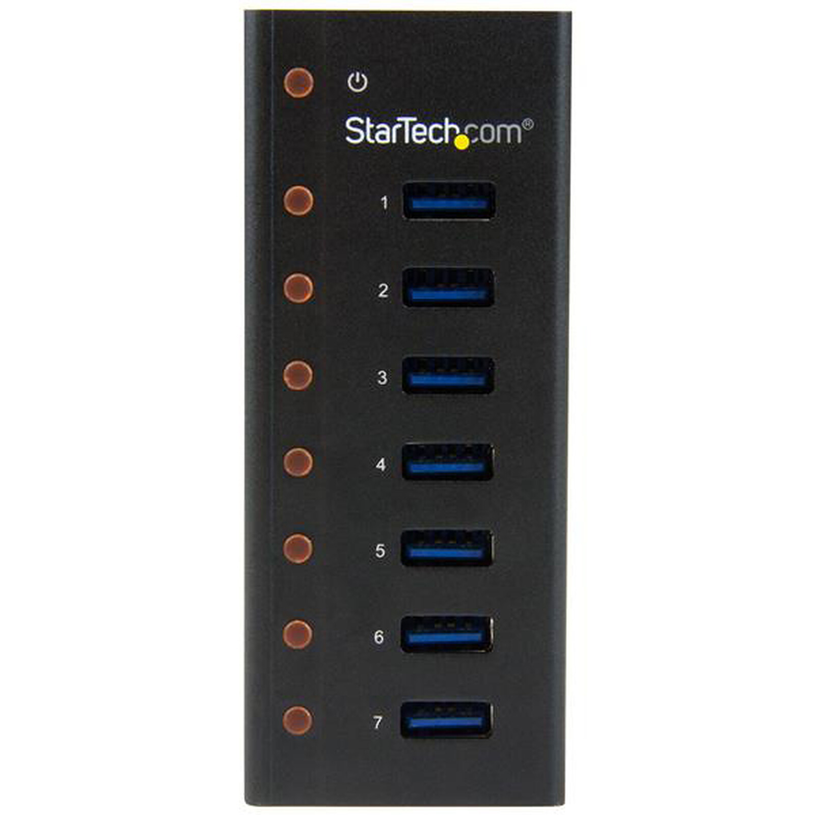 StarTech.com Hub mural USB 3.0 à 7 ports - Hub USB - Garantie 3