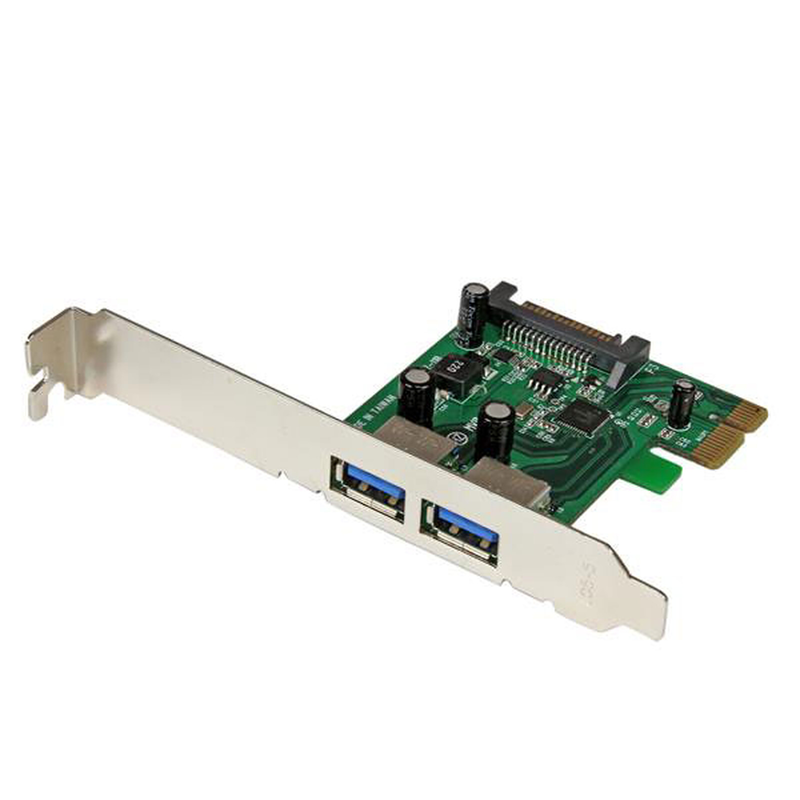 Teabelle Carte Contrôleur PCI vers USB 2.0 avec 4 Port Express 480Mbps Interface Connecteur Adapteur Câble Broche 