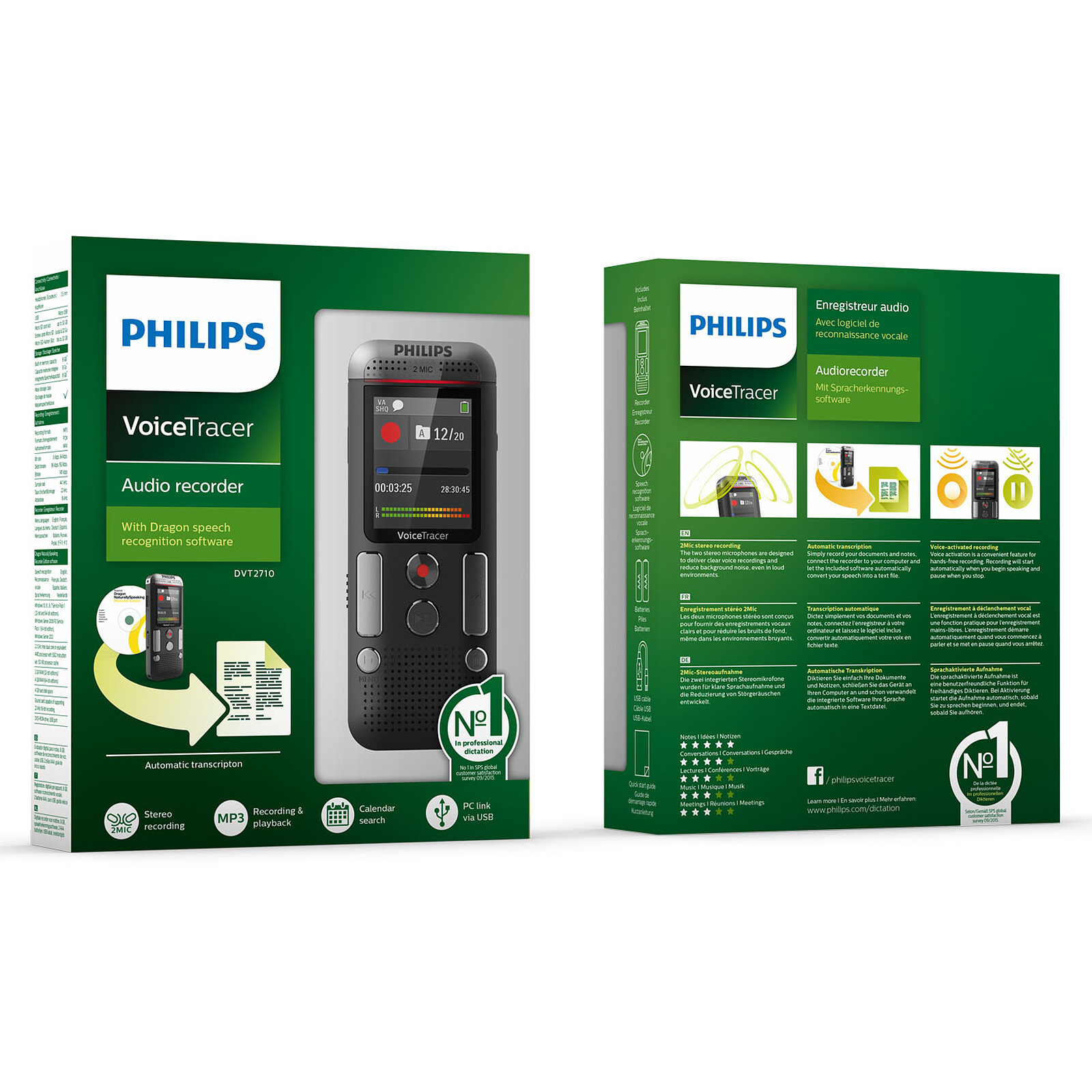 Mousses Écouteurs Philips - Dicma