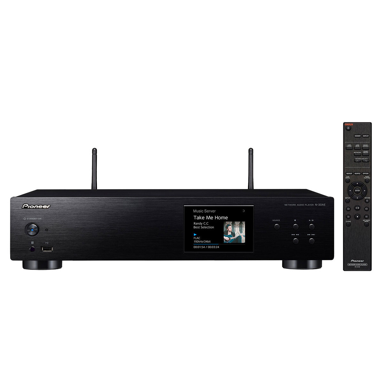 presupuesto Atrevimiento Oferta Pioneer N-30AE negro - Red y Streaming de audio Pioneer en LDLC |  ¡Musericordia!