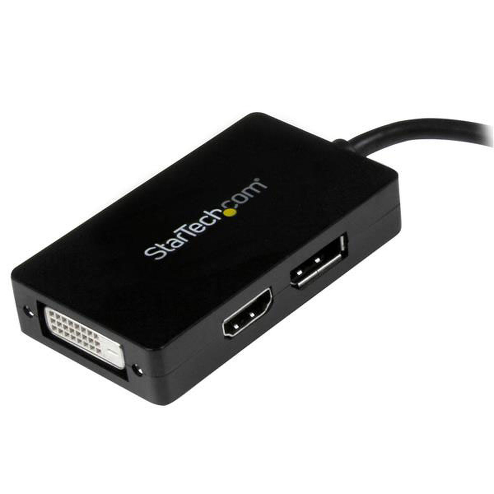 StarTech.com Adaptateur Audio/Vidéo mini-DisplayPort vers DisplayPort + DVI  + HDMI - M/F - 0.15 m - DisplayPort - Garantie 3 ans LDLC