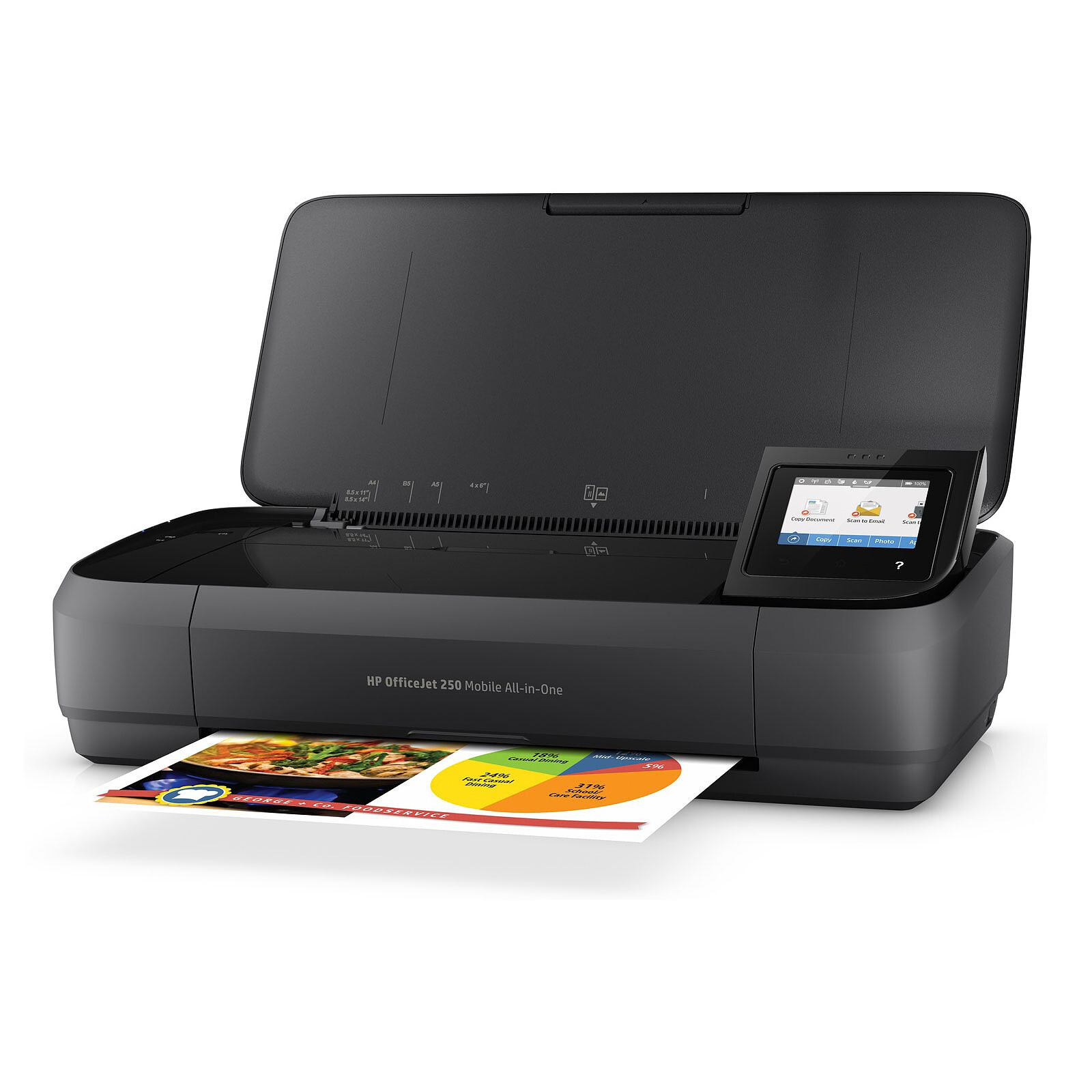 HP OfficeJet 250 Mobile - Imprimante multifonction - Garantie 3 ans LDLC