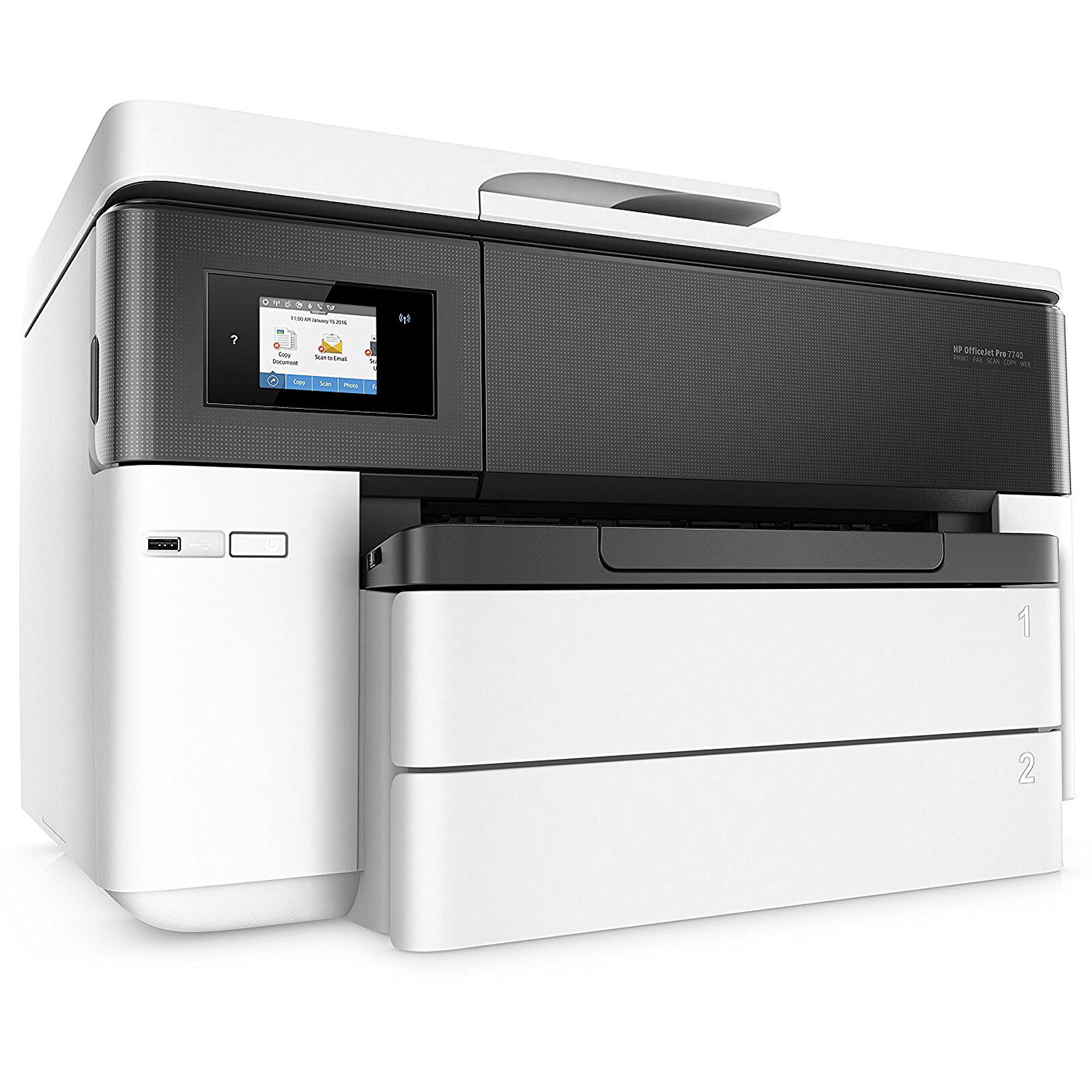 HP 953 (F6U14AE) - Jaune - Cartouche imprimante - LDLC