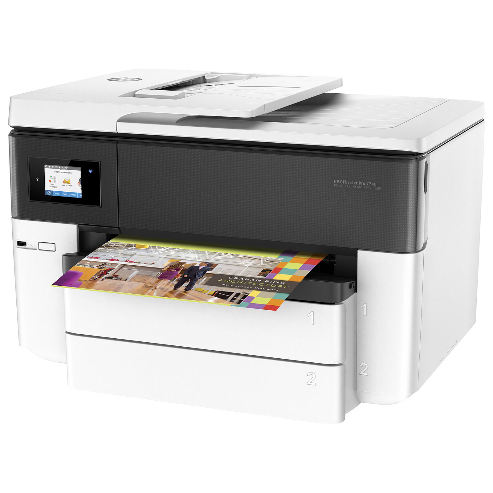 HP 953XL (F6U18AE) - Jaune - Cartouche imprimante - LDLC