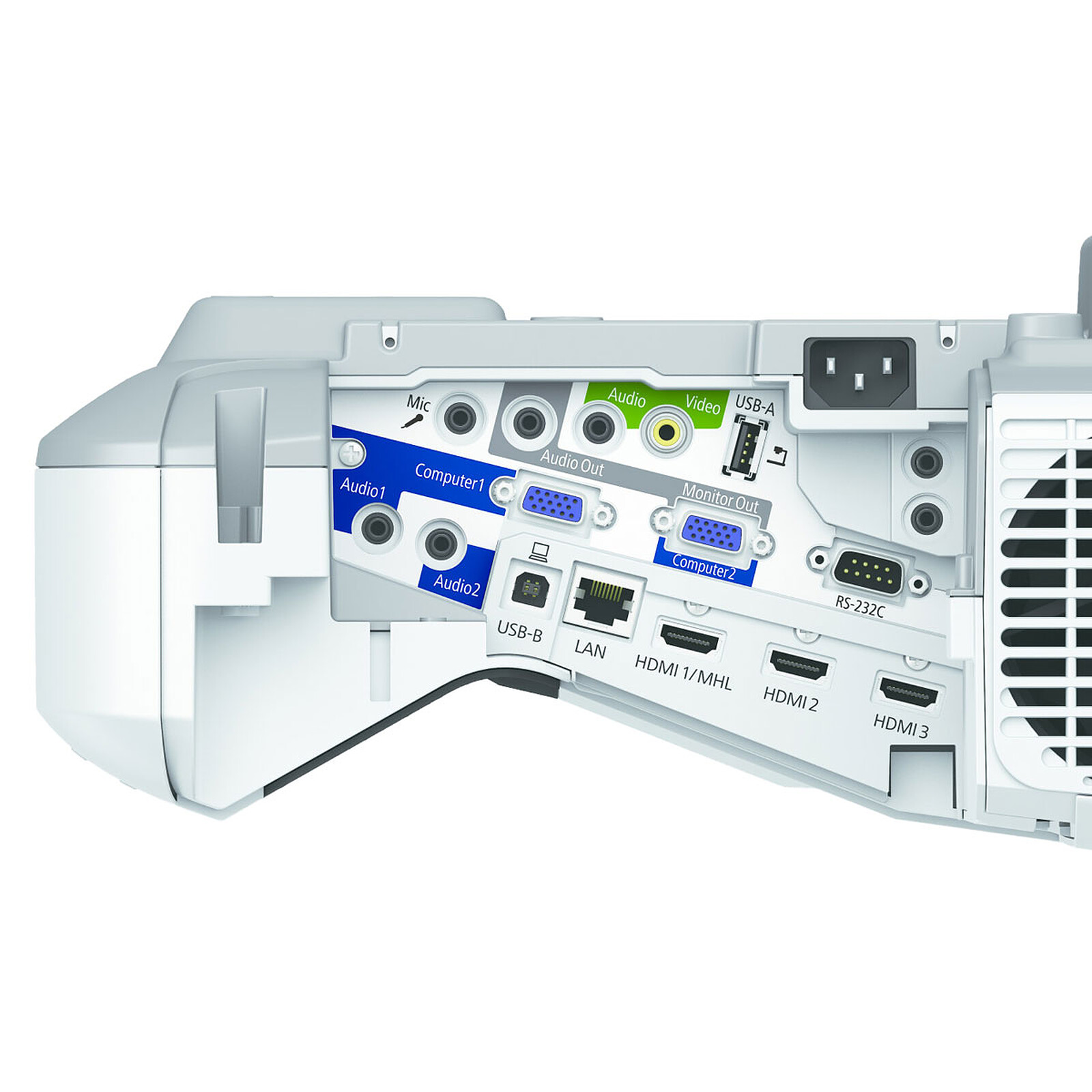 Epson - Eb-685wi Proyector Para Montar En Pared 3500lúmenes Ansi 3lcd Wxga  (1280x800) Gris, Color Blanco Videoproye con Ofertas en Carrefour