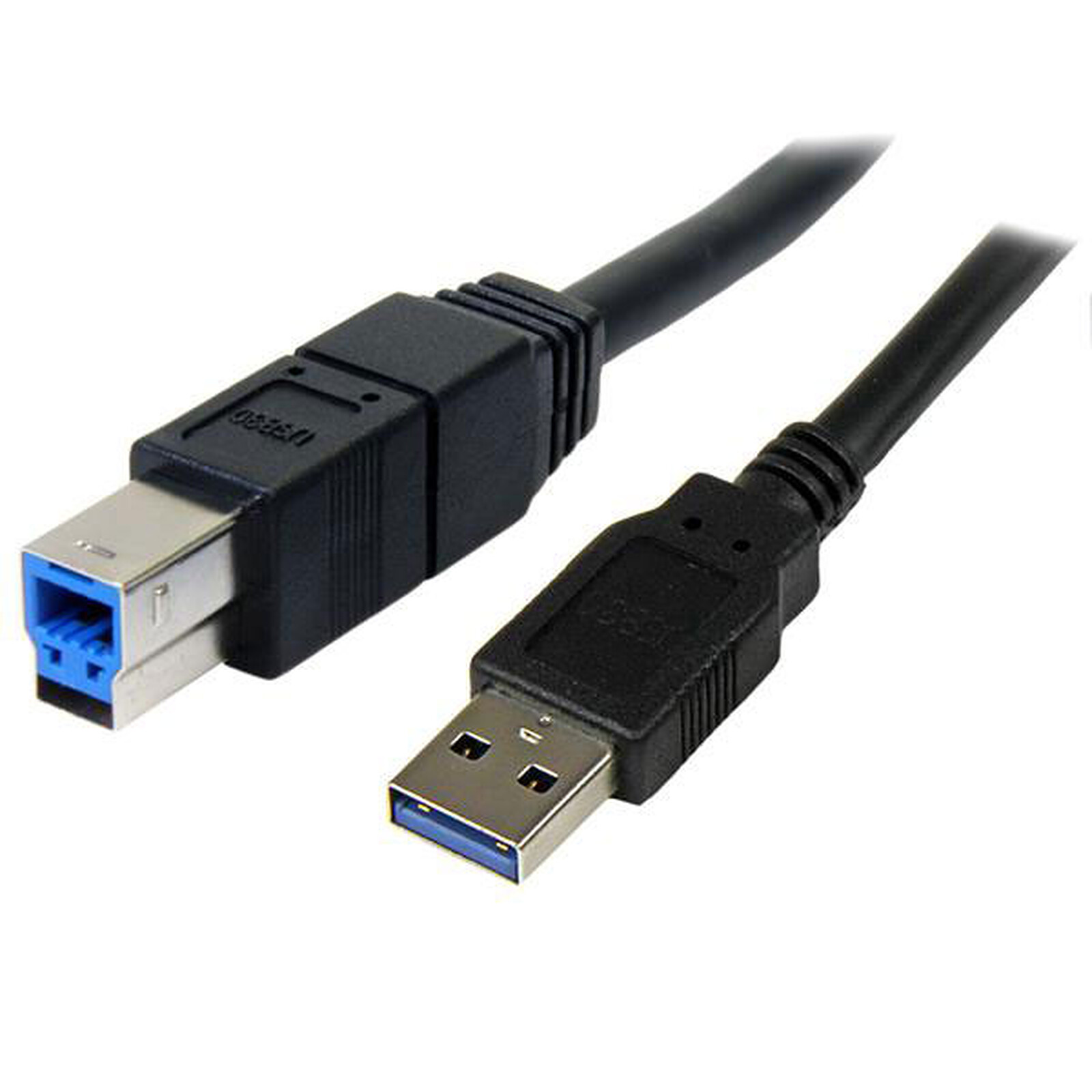 Câble USB A vers USB B - reconditionné grade A - 3 m Pas Cher | Bureau  Vallée