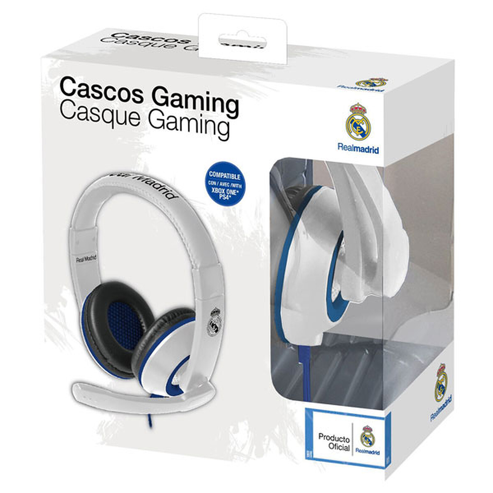 Subsonic Casque Gaming - Real Madrid - Accessoires PS4 - Garantie 3 ans  LDLC