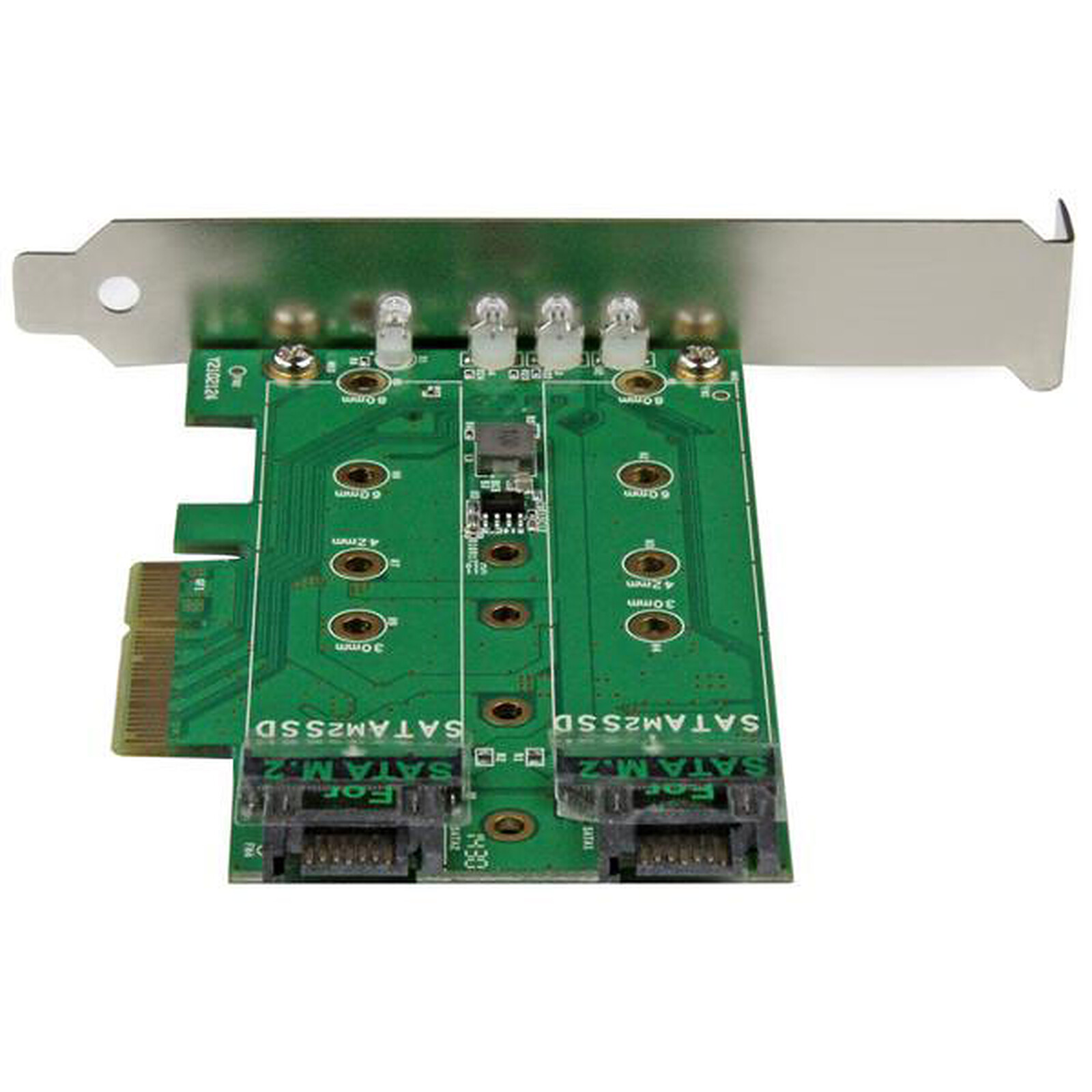 StarTech.com 4x PCI-Express controller card (2x .2 SATA III 1x .2 PCI .