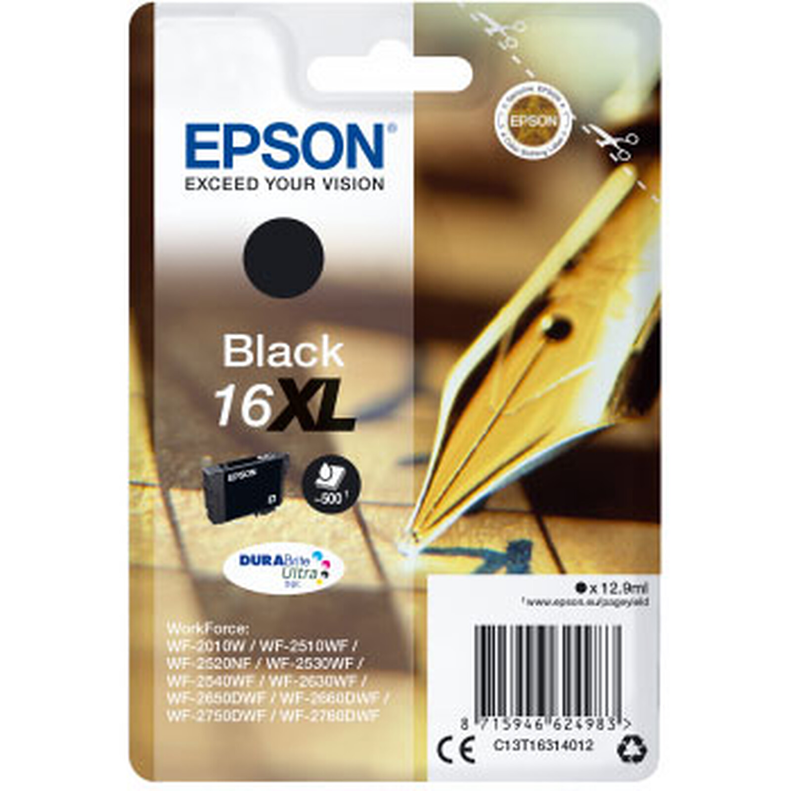 Epson 604XL Pack 5 Cartouches Compatibles Grande Capacité