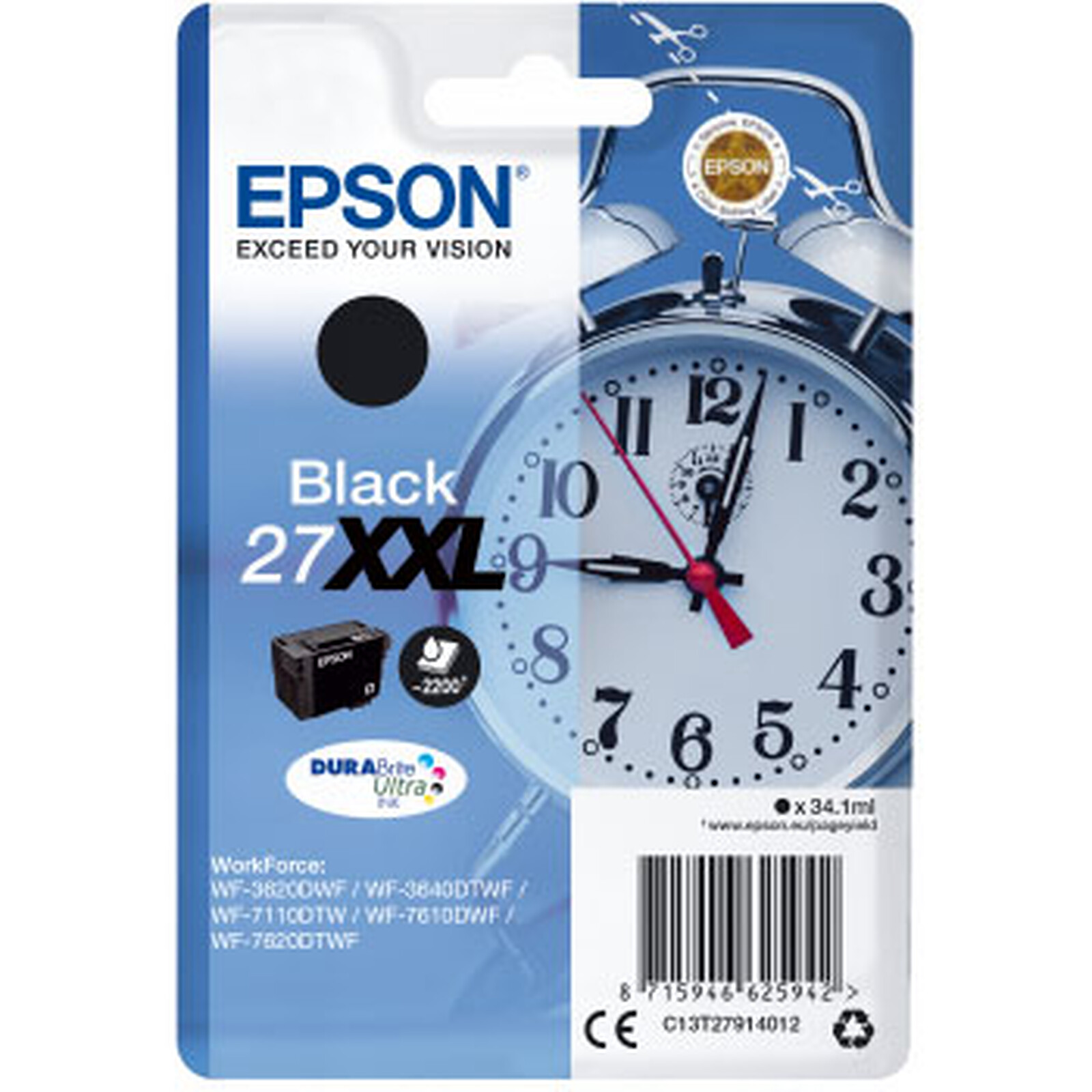 Cartouche d'encre Epson 604XL magenta - Cartouche encre compatible Epson 604  XL - Ananas - GRANDE CAPACITE