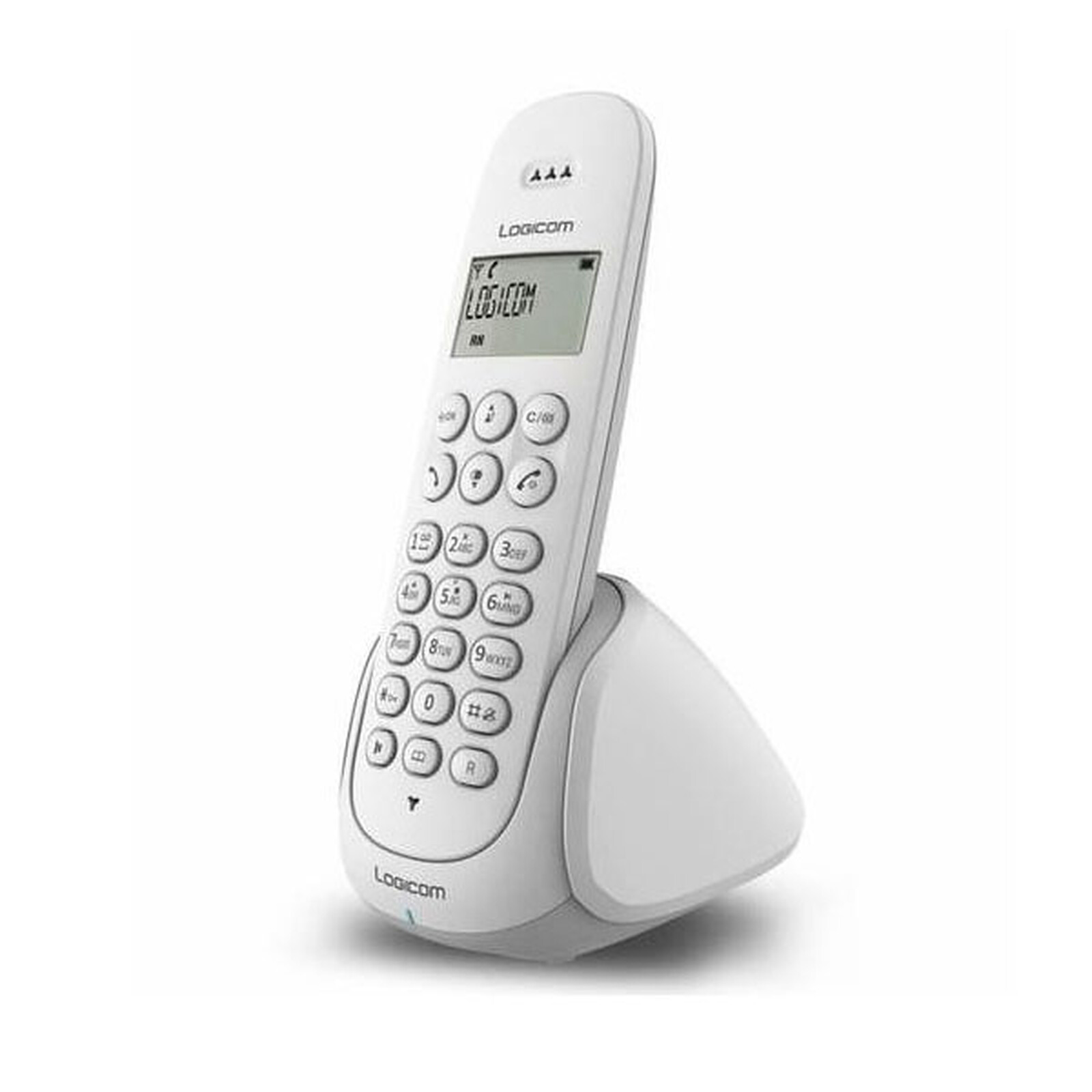 Logicom Aura 155T Blanc - Téléphone sans fil - Garantie 3 ans LDLC