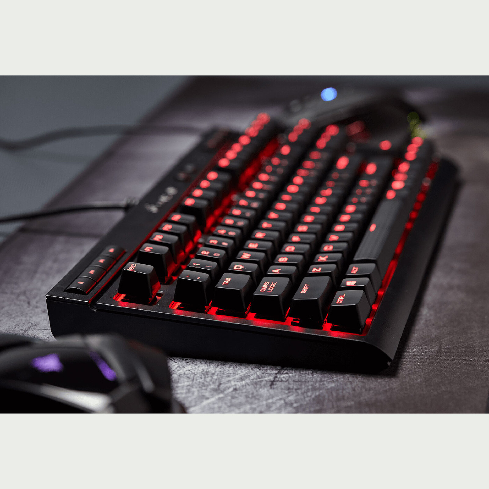 form matchmaker Seaport Corsair Gaming K63 (Cherry MX Red) - Keyboard Corsair on LDLC
