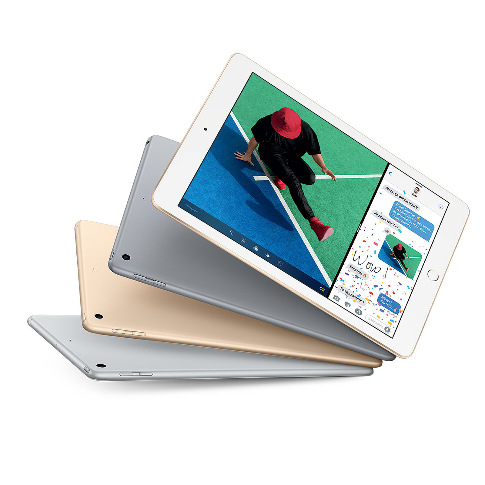 Apple iPad Wi-Fi 128 GB Wi-Fi Gris sidéral · Reconditionné