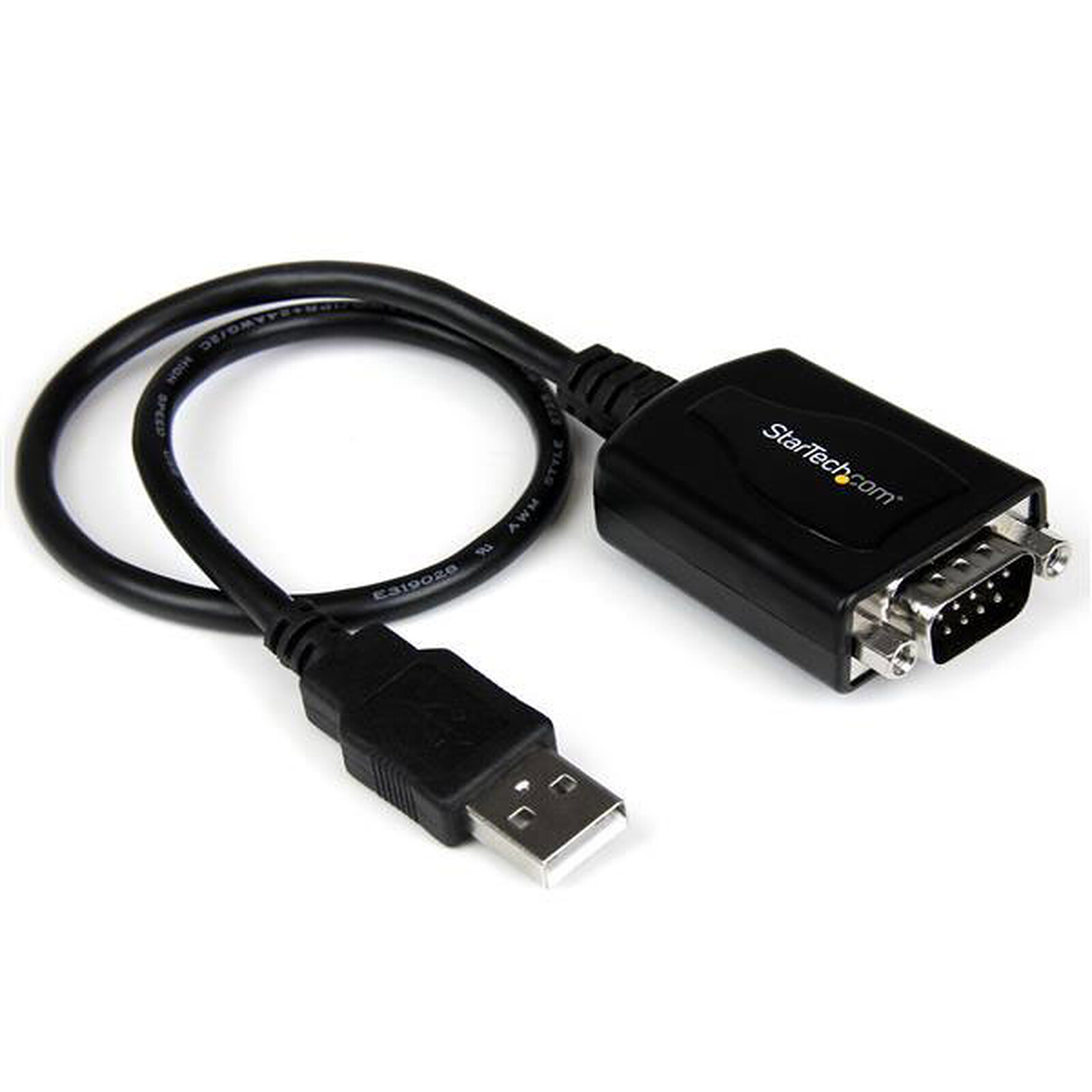 StarTech.com Câble adaptateur USB vers série DB9 RS232 - Mémorisation de  port COM - M/M - 0.3 m - Série - Garantie 3 ans LDLC