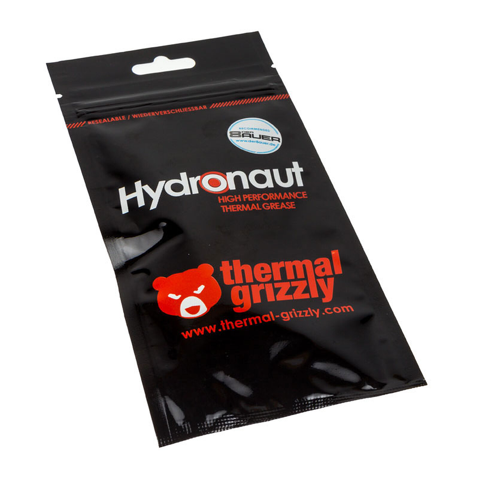 Thermal Grizzly - Hydronaut - 3.9 Gram/1.5 ml - Conductive High Performance  Thermal Paste - Ideal for Air and Water Cooling CPU/GPU/PS4/PS5/Xbox - for