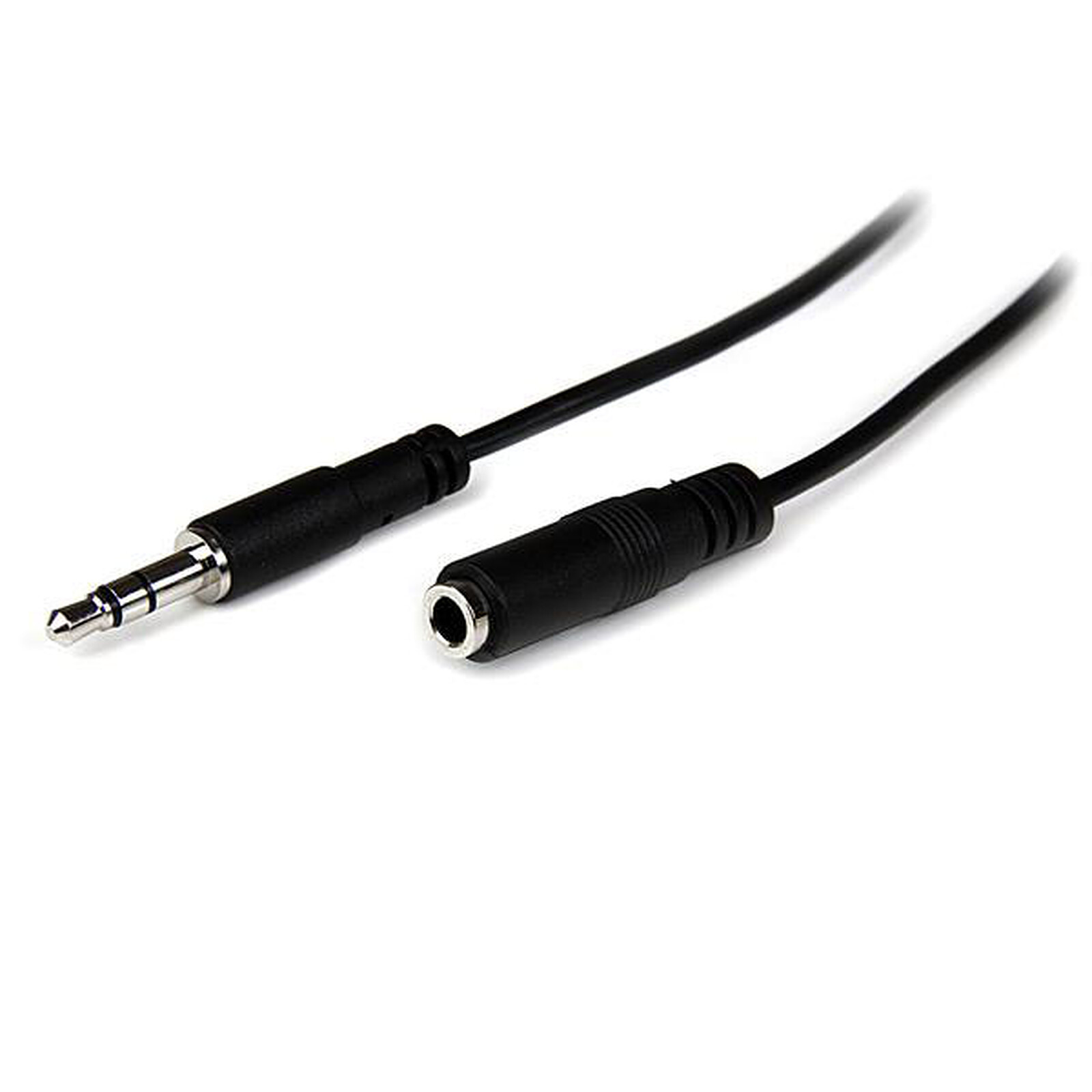 Câble D'extension Audio Stéréo 3,5 Mm - 10 M, Blanc - Ultra Mince, Mâle Vers Femelle - Pour Smartphone, Enceinte, TV, Ordinateur