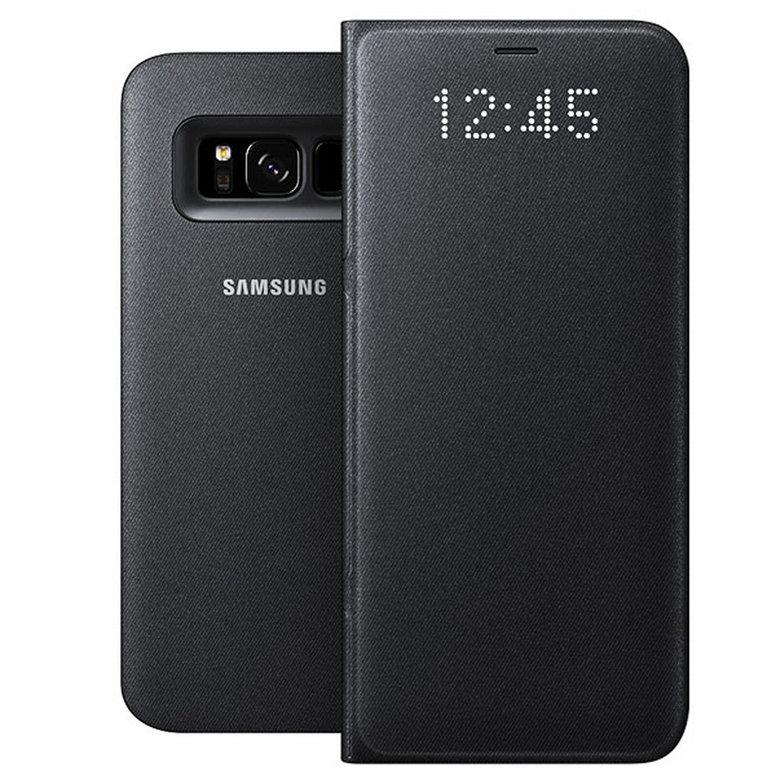 coque samsung s8 led view