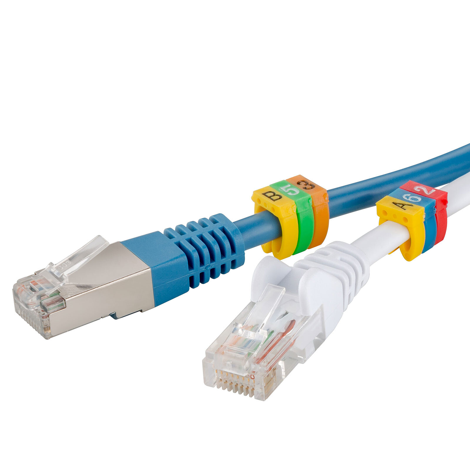 Goobay Set Cable Management - Blanc - Serre câble - Garantie 3 ans LDLC