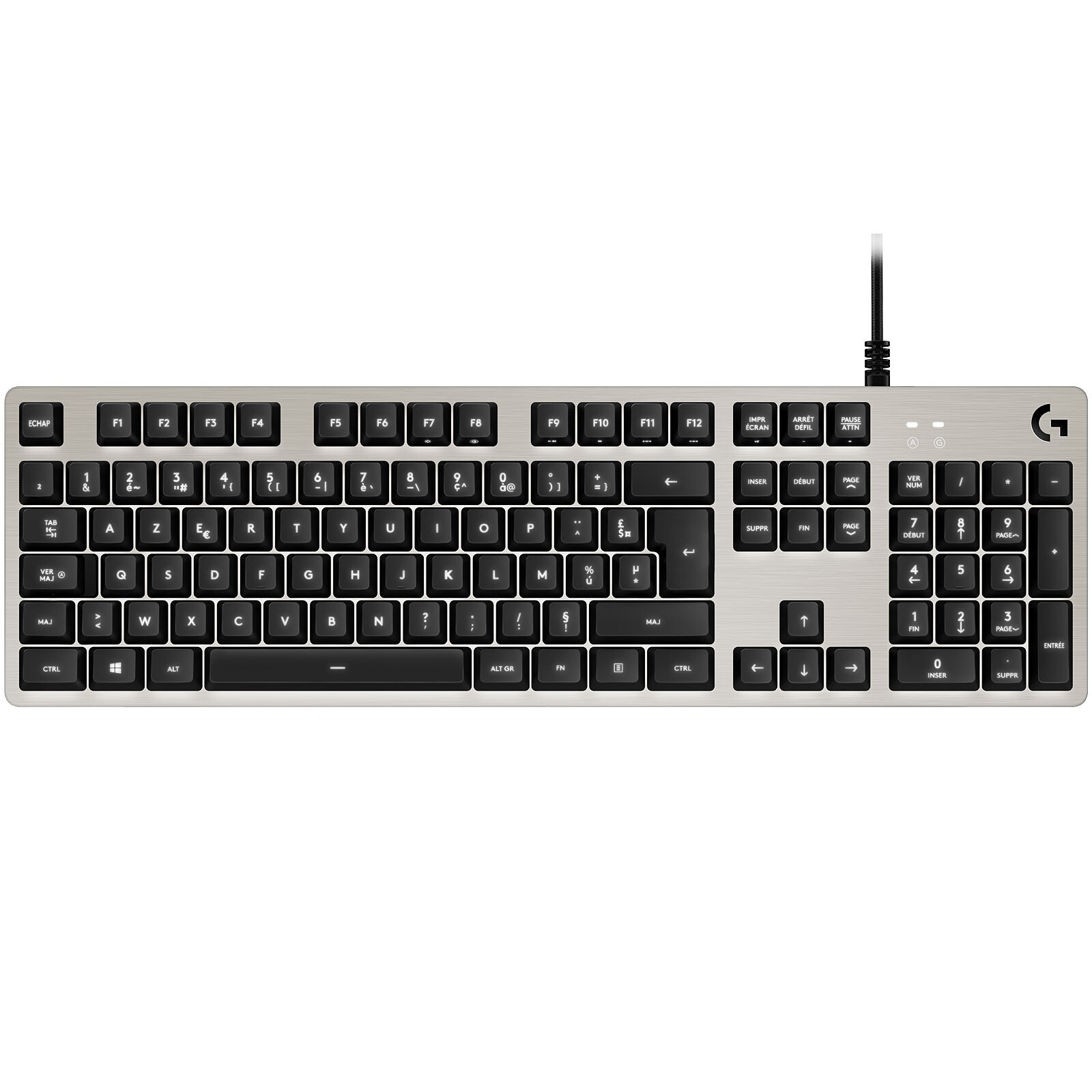 Logitech G413 Mechanical Gaming Keyboard Argent
