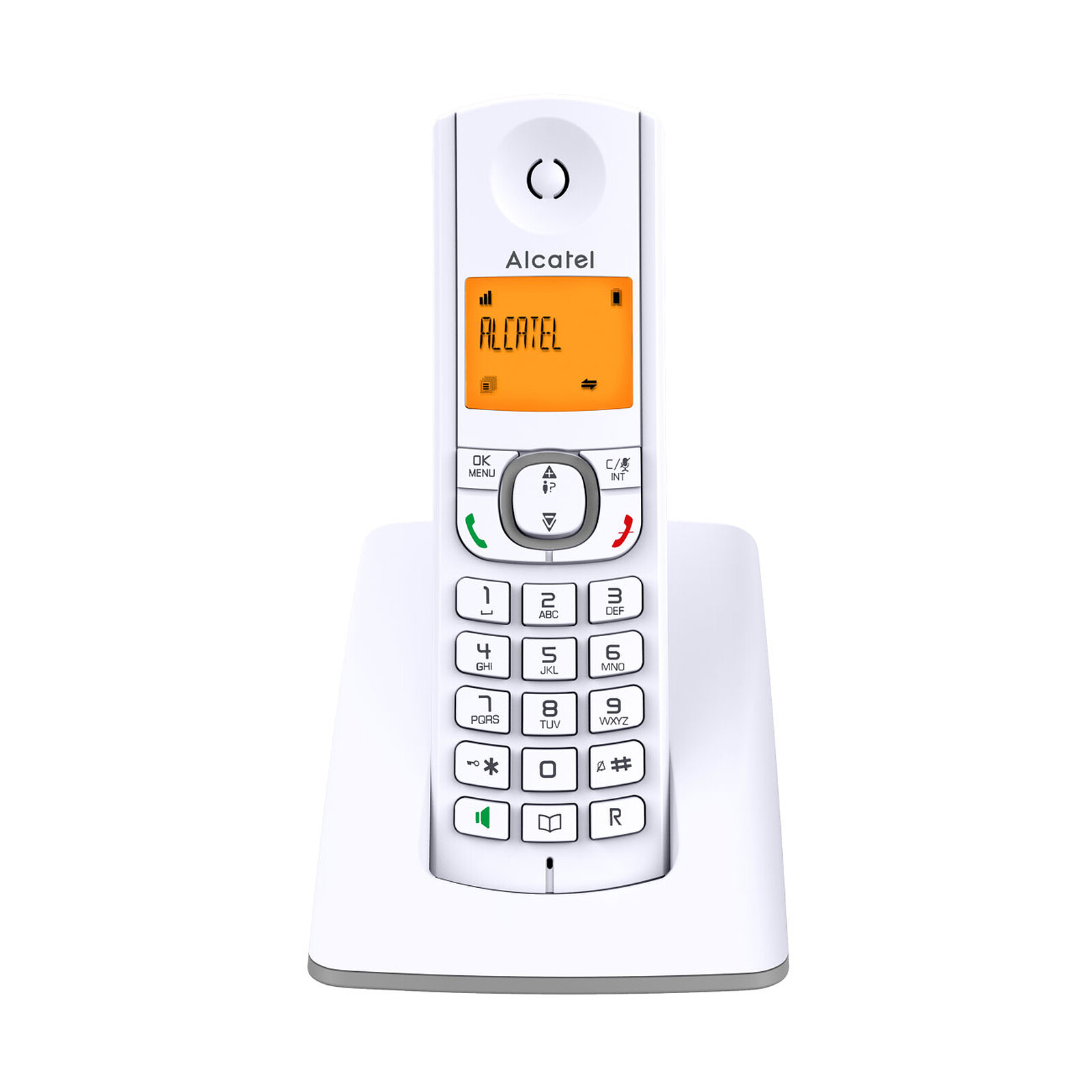 Téléphone fixe sans fil avec répondeur ALCATEL F530 VOICE DUO GREY