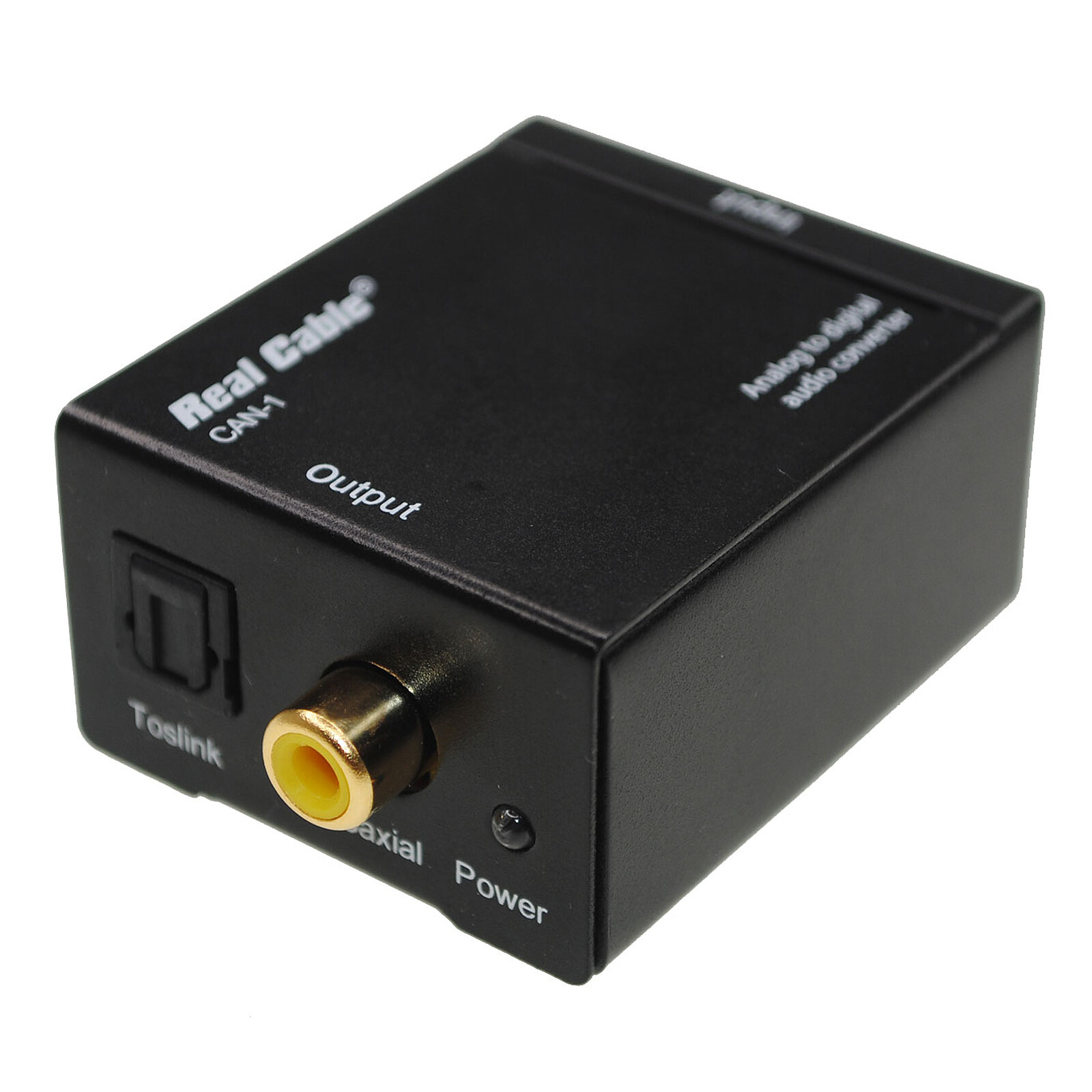 Fdit Convertisseur analogique‑numérique Convertisseur de Signal Analogique  vers Numérique avec Câble HD d'Alimentation Audio
