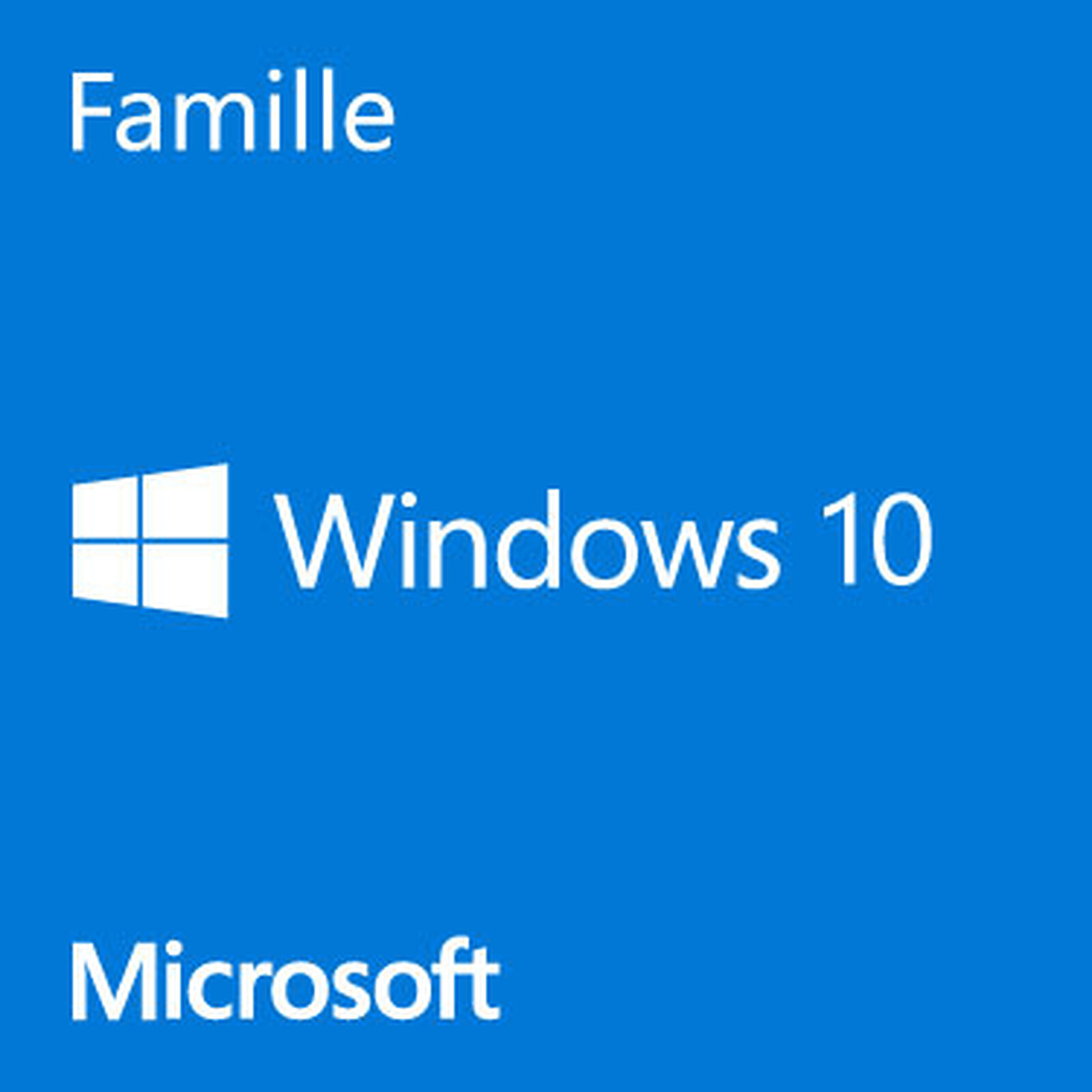 Microsoft Windows 10 Family 32/64 bits - Versión de USB - Windows Microsoft en LDLC | ¡Musericordia!
