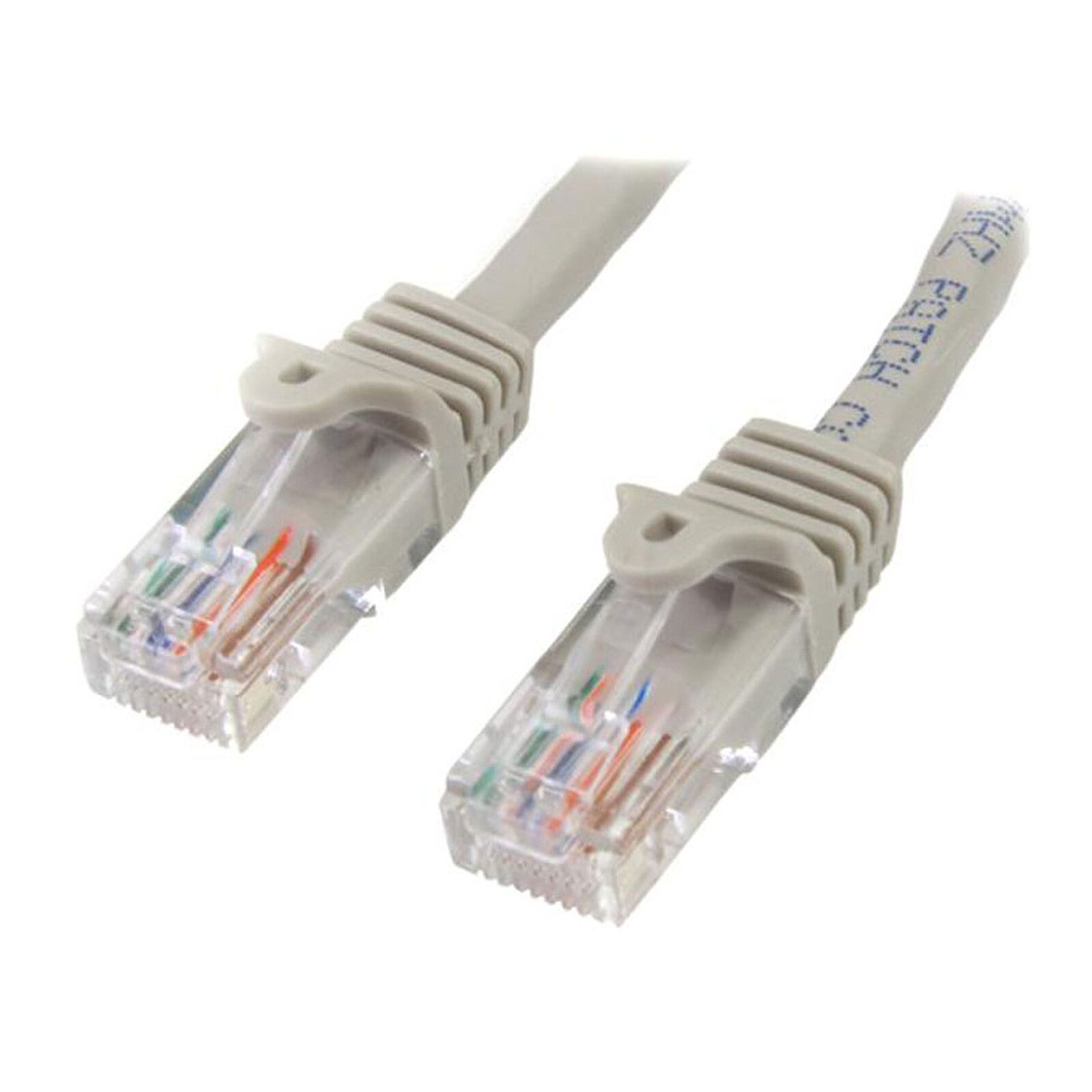 StarTech.com Câble réseau RJ45 Cat5e sans crochet - M/M - 50 cm - Gris - Câble  RJ45 - Garantie 3 ans LDLC