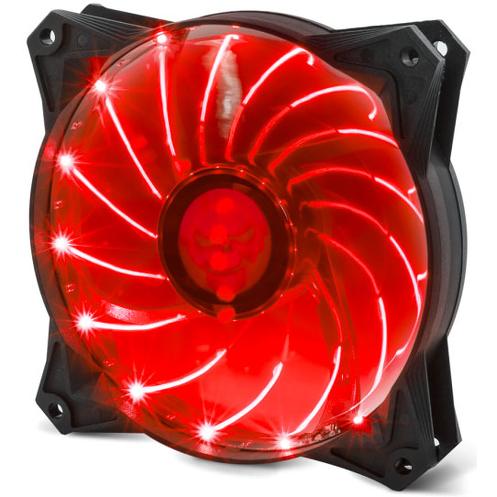 Ventilateur Pour Boîtiers PC, Silencieux 120Mm 15LED Rouge (15R3-3