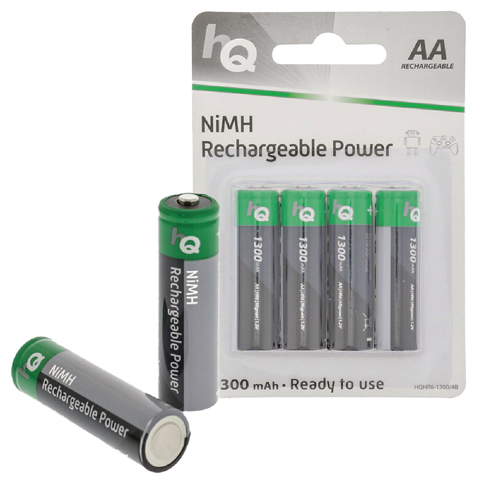 LDLC+ NiMH AAA - 4 piles rechargeables AAA (HR03) 800 mAh - Pile