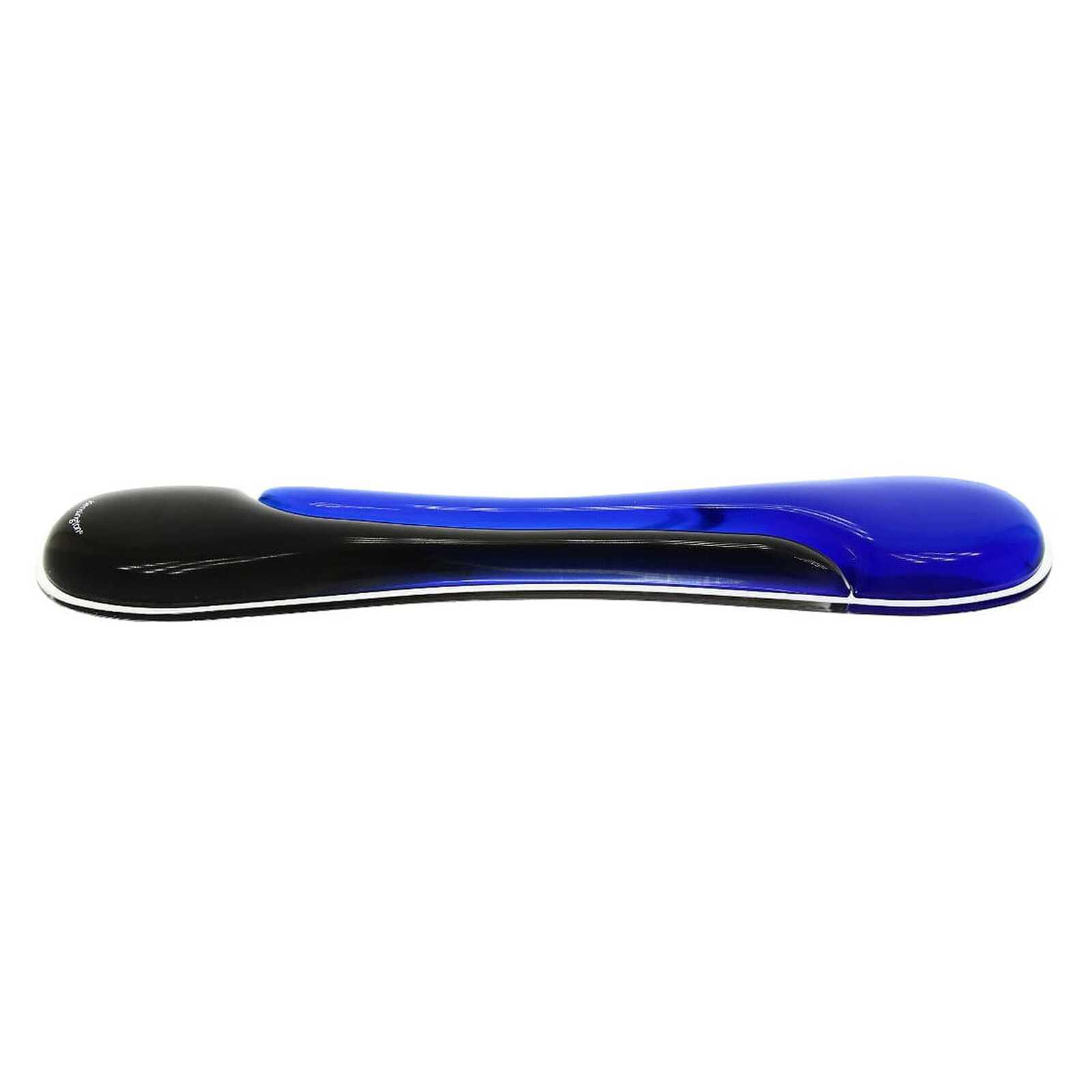 Tapis souris avec repose-poignet ergonomique en gel Kensington noir / bleu  sur
