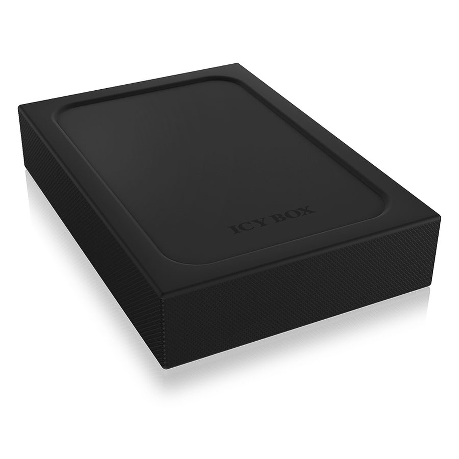 ICY Box Nas Boîtier de Disque Dur pour Disque Dur IDE 3,5 avec connecteur  Externe USB Compatible Serveur Samba, NFS et FTP Ethernet 10-100 Mo/S Noir  : : Informatique