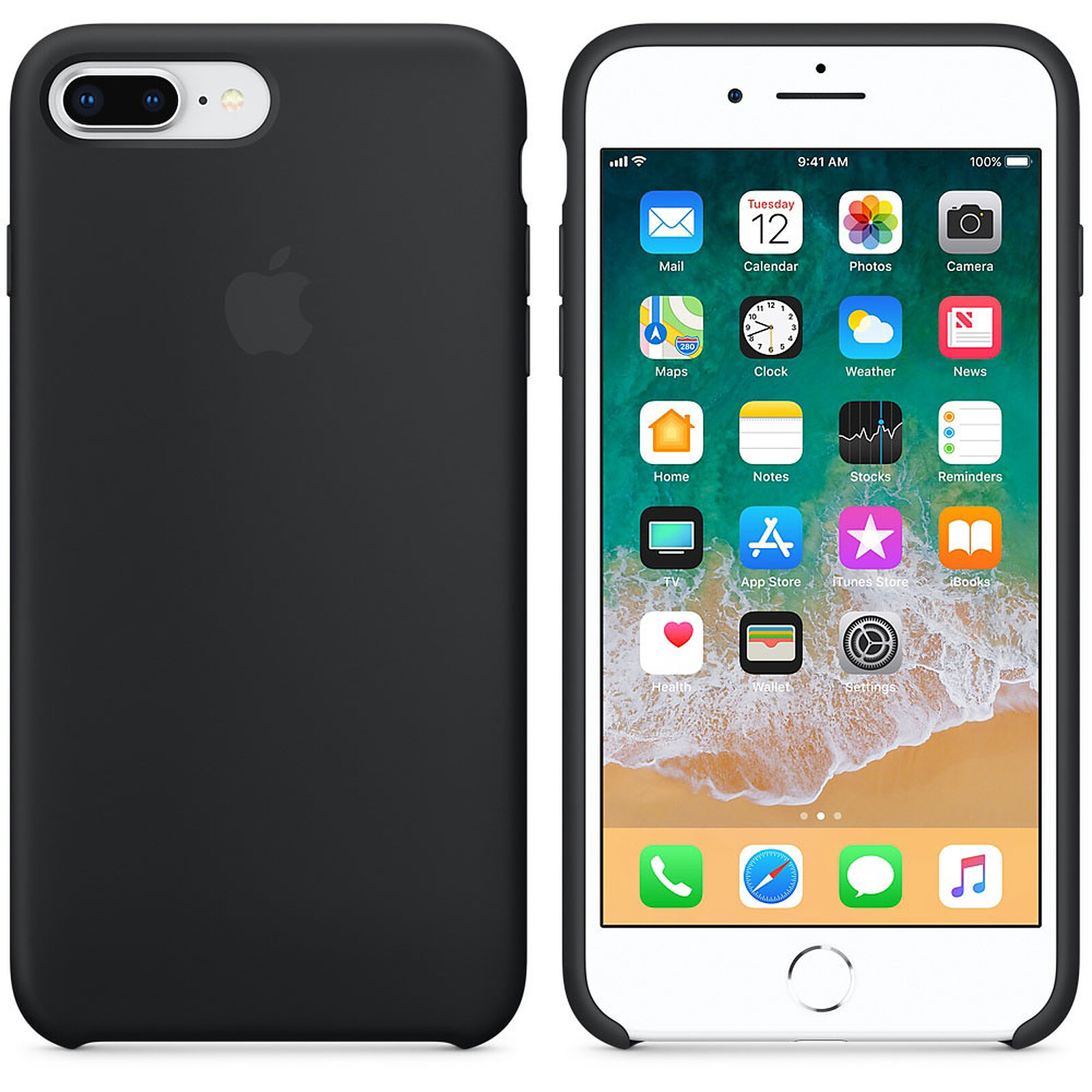 Funda de negra Apple iPhone Plus / 7 Plus - Funda de teléfono Apple en LDLC | ¡Musericordia!