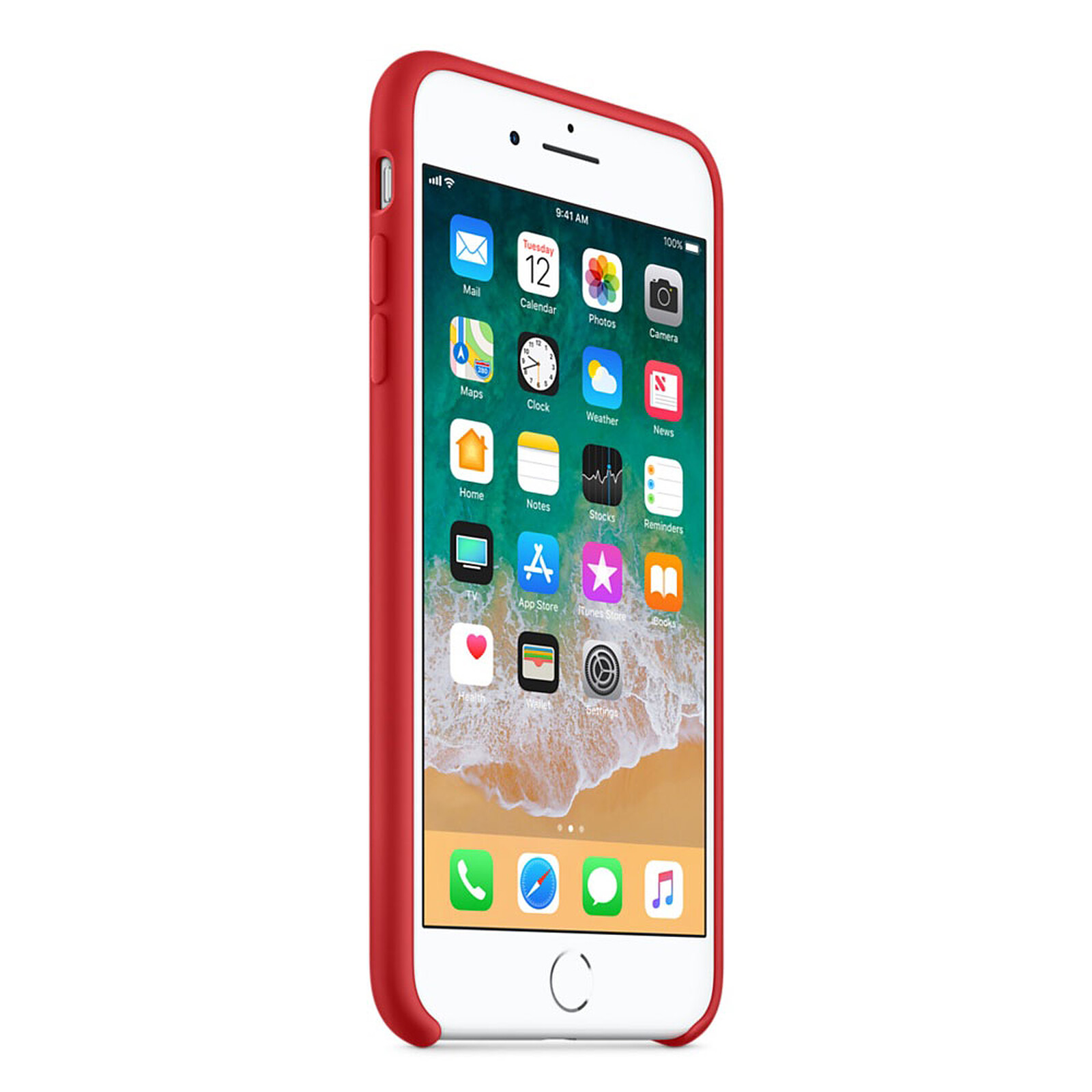 Cenagal Barry Calma Apple Funda de silicona (PRODUCT)RED Apple iPhone 8 Plus / 7 Plus - Funda  de teléfono Apple en LDLC