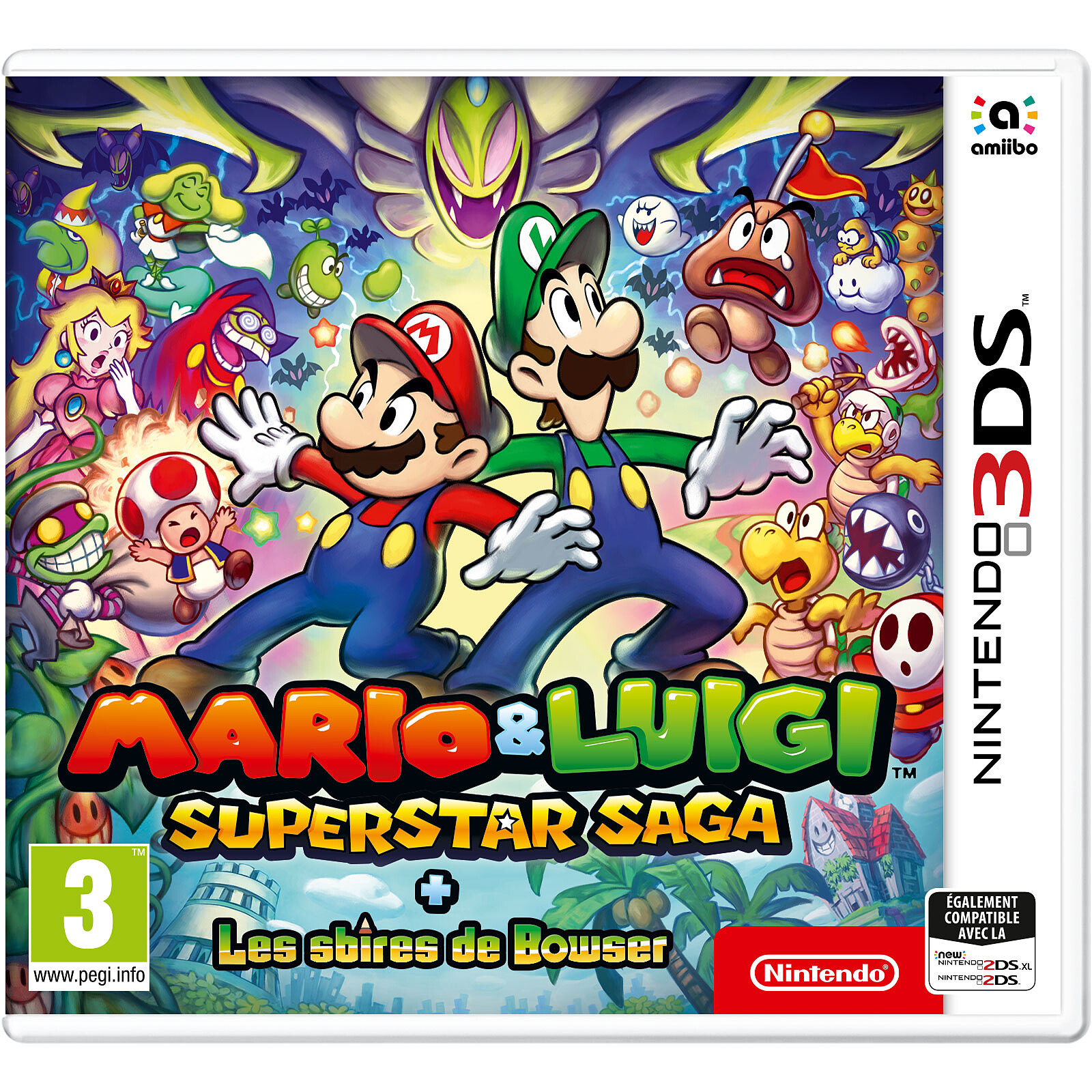 Mario Y Luigi Superstar Saga Secuaces De Bowser Nintendo 3ds