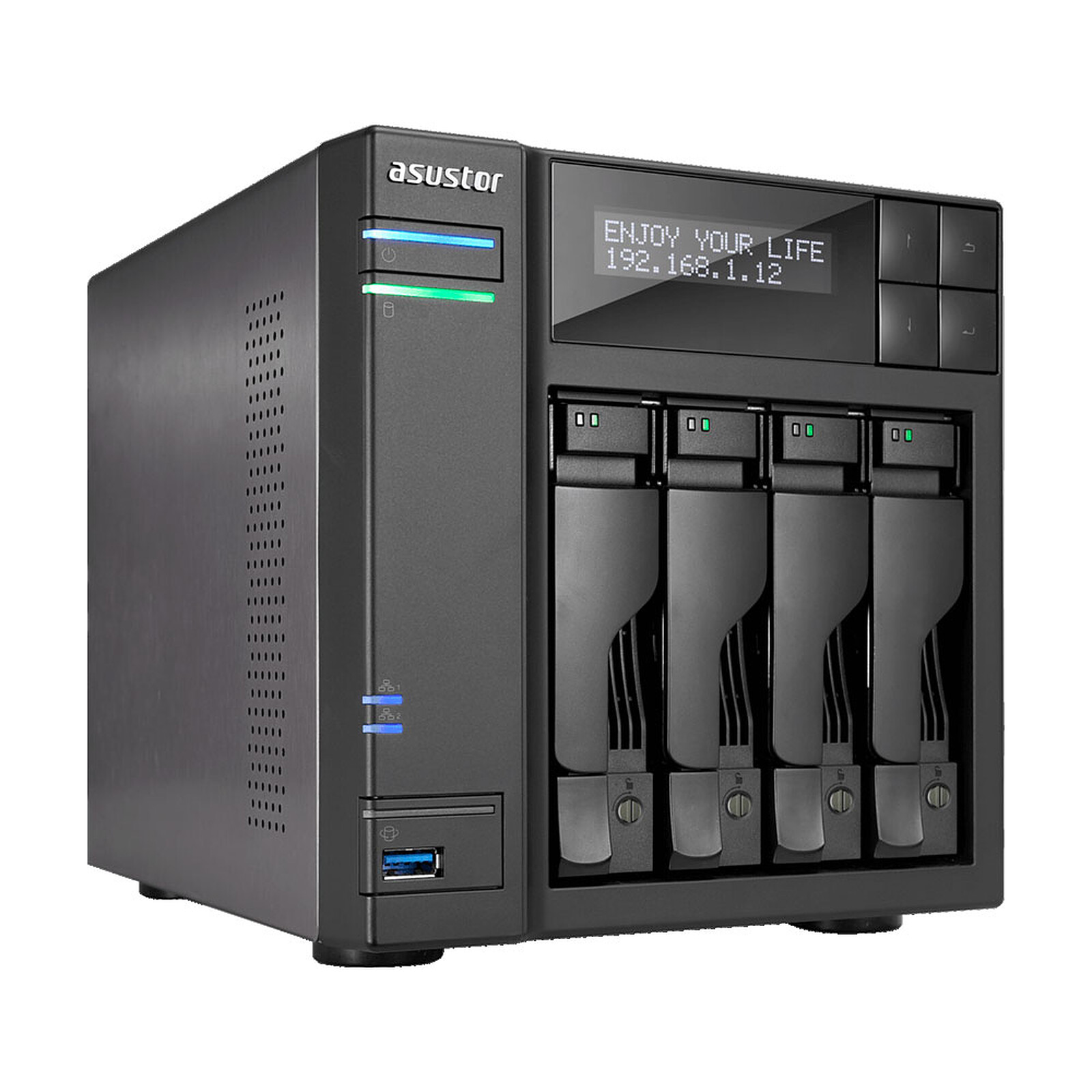 ASUSTOR AS6404T - NAS server ASUSTOR on LDLC | Holy Moley