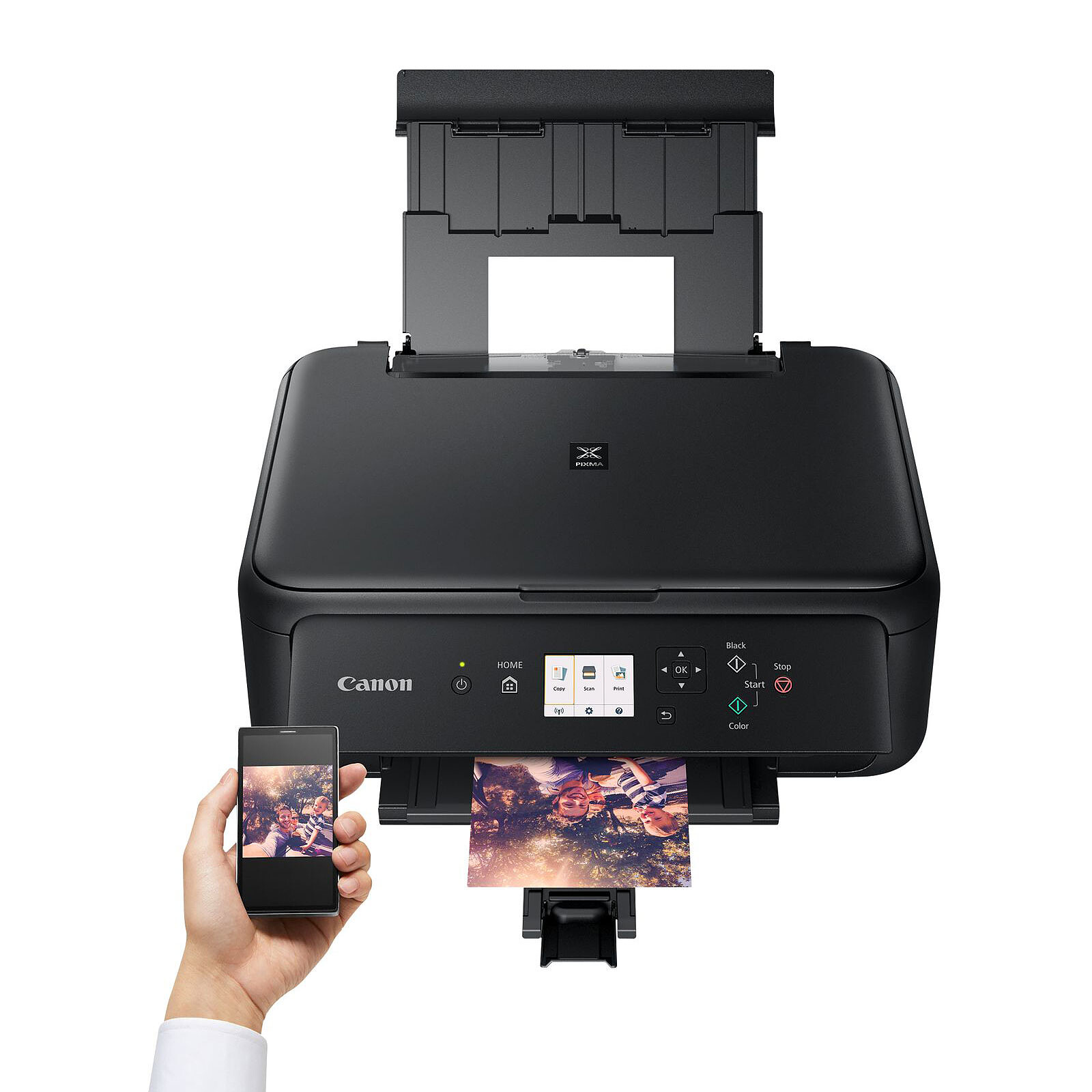 Canon PIXMA TS5150 All-in-one Wireless Multifunction Inkjet Printer - Black