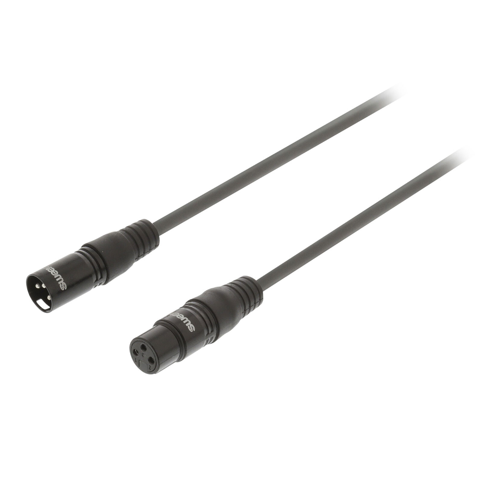 Sweex Câble XLR Mâle/Femelle (0.5m) - Câble audio numérique - Garantie 3  ans LDLC