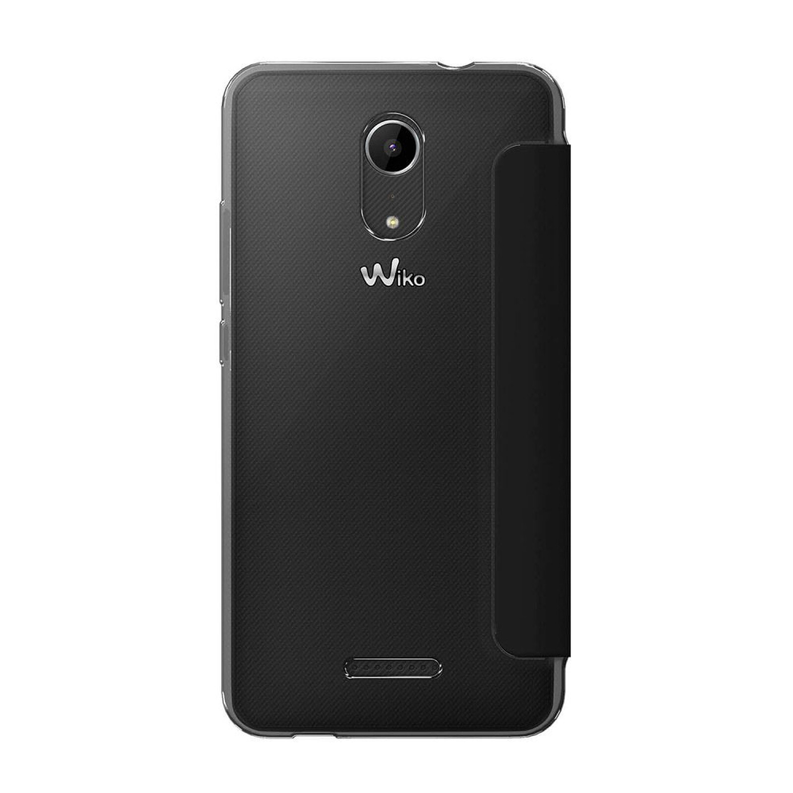 Étui Folio Pour Wiko Sunset - Noir - Protection Complète - Neuf Sous Emballage