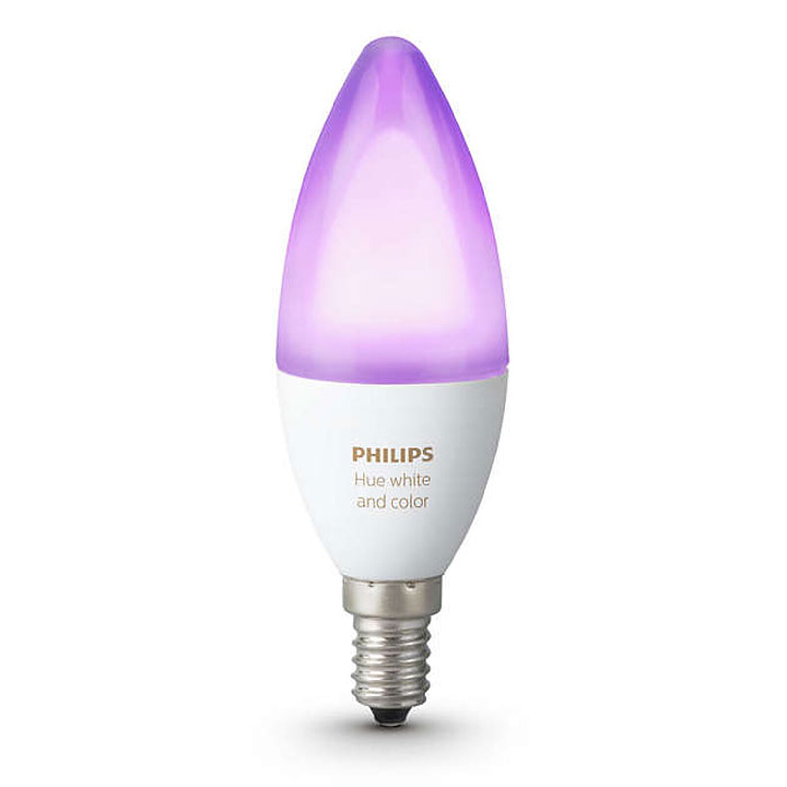 Philips Hue White & Color Ambiance Flamme E14 - Ampoule connectée -  Garantie 3 ans LDLC