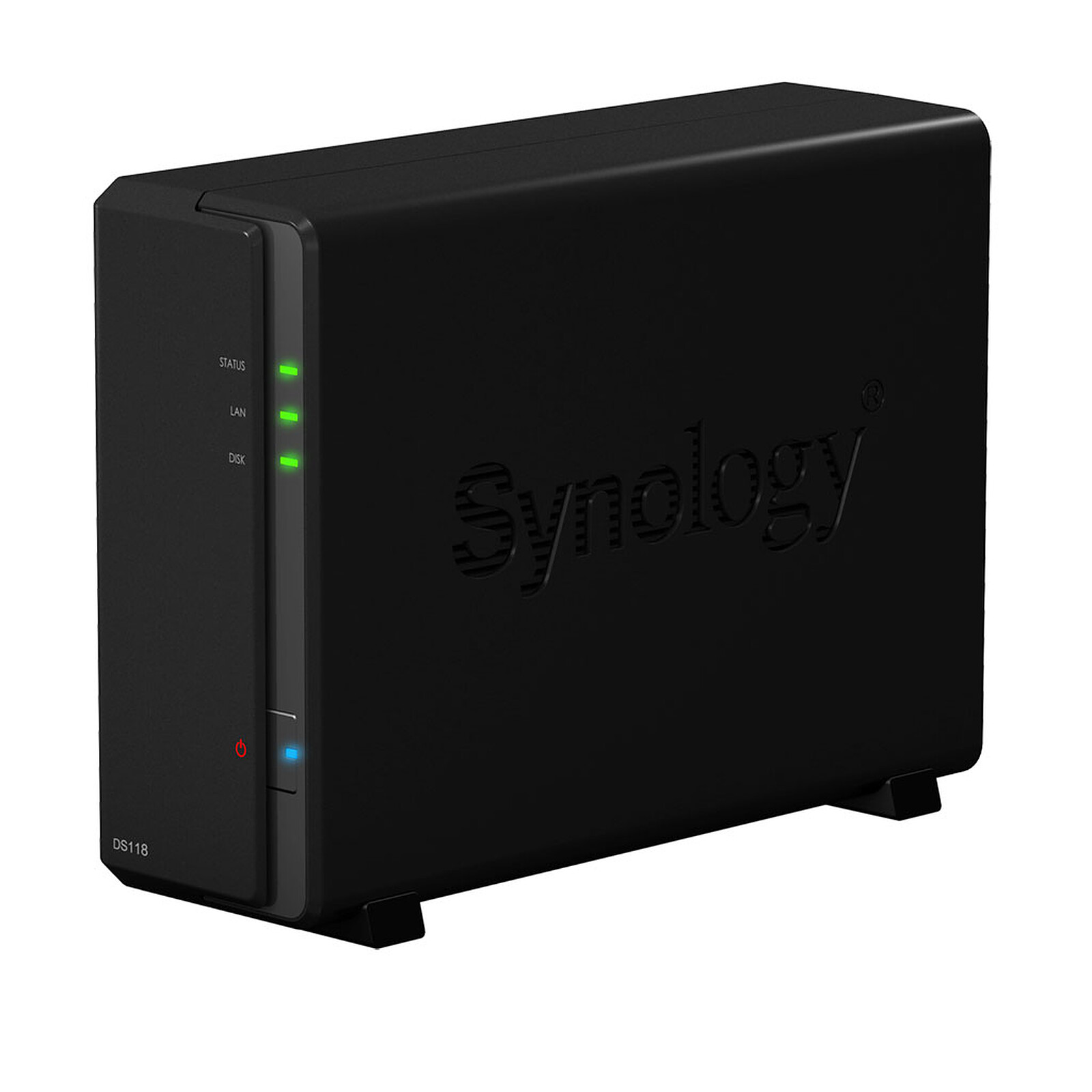 Serveur NAS Synology DS124 1To avec 1x disque dur WD 1To RED PLUS