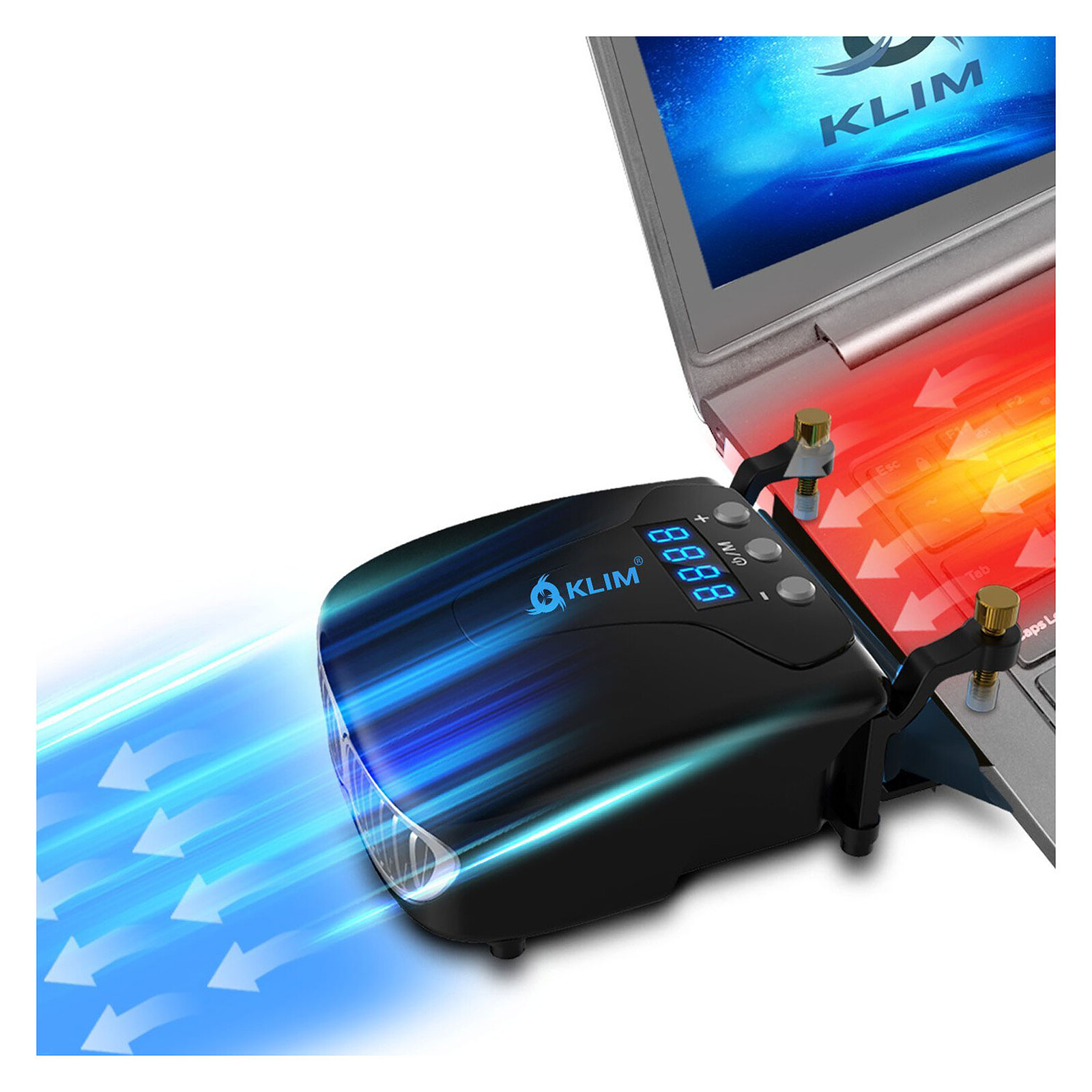 Advance AirStream Pro - Ventilateur PC portable - Garantie 3 ans LDLC