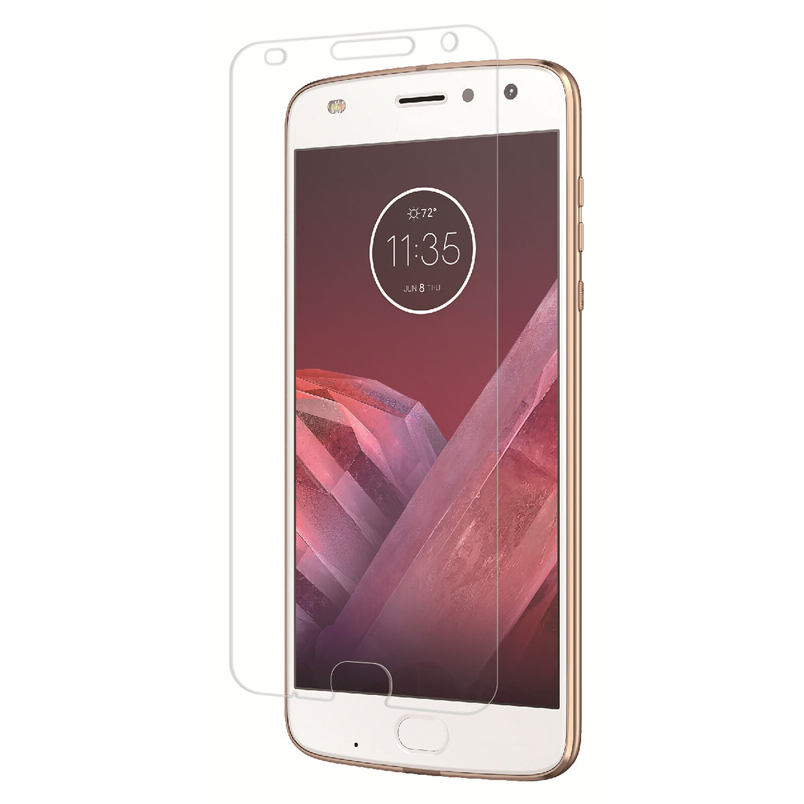 2-pack] Motorola Moto Z2 Play Protection écran En Verre Trempé