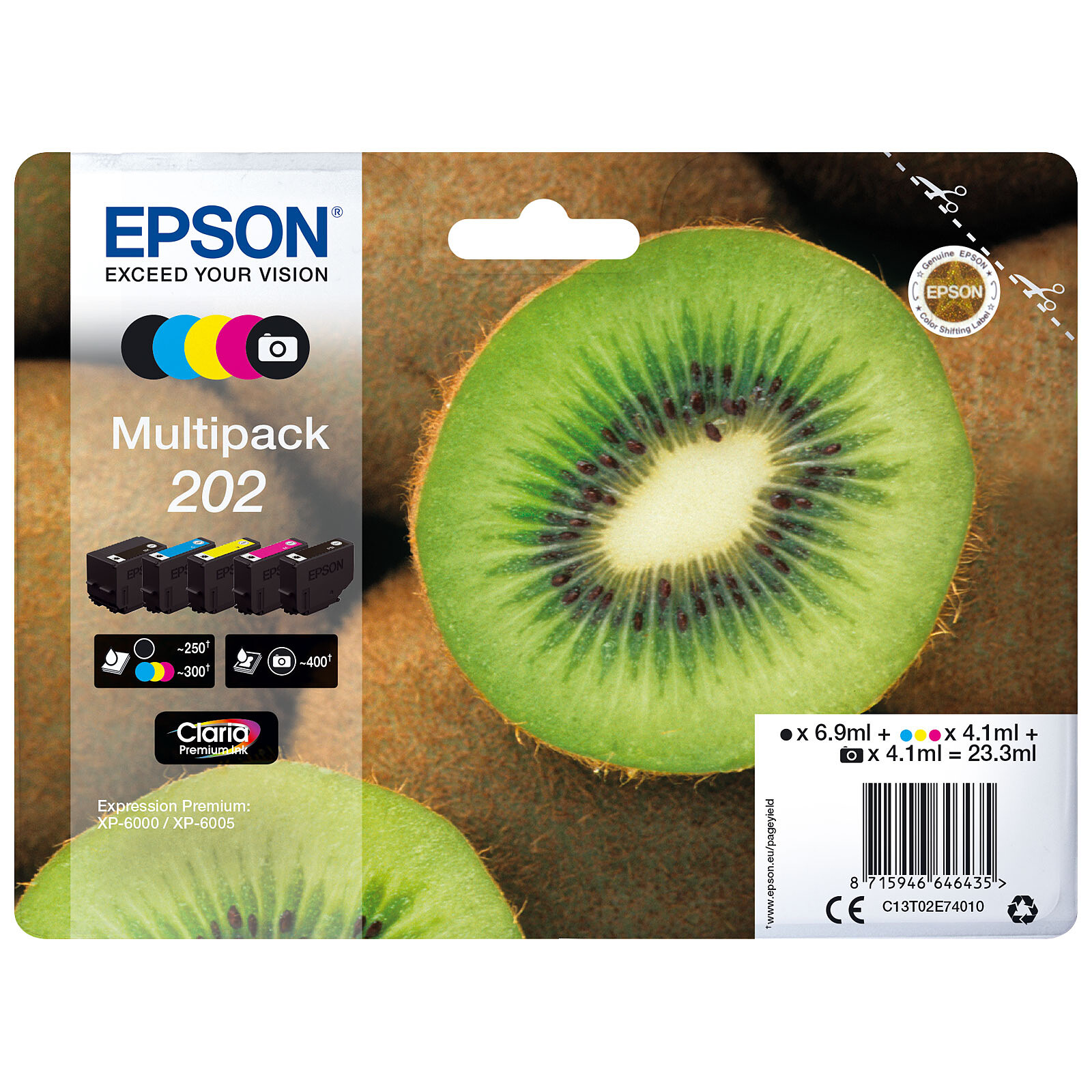 Epson Kiwi Multipack 202 - Cartouche imprimante - LDLC