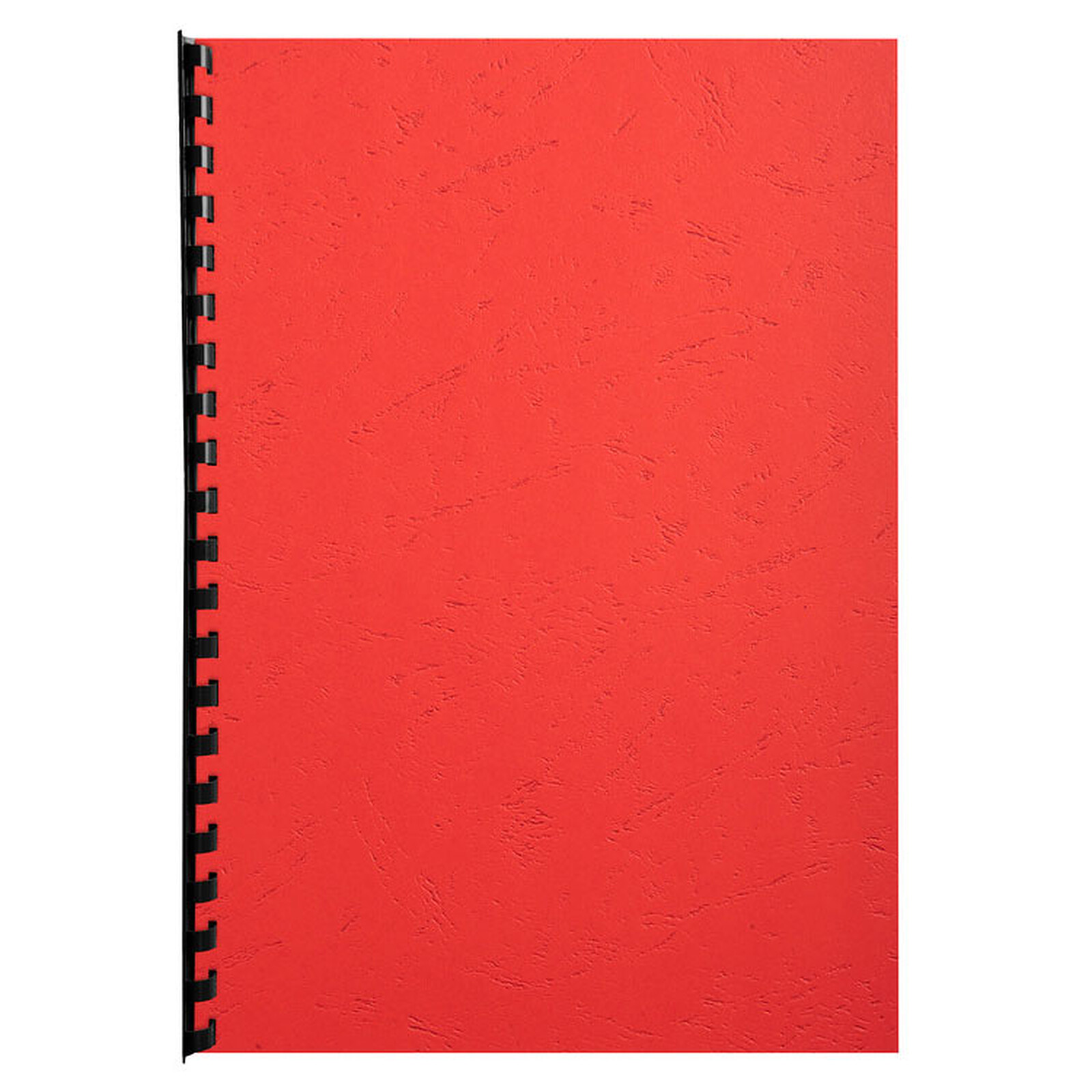 Rouge un Paquet de 25 Couvertures Grain cuir 270g pour Reliure format 21x29 Exacompta 27805E 7 cm 