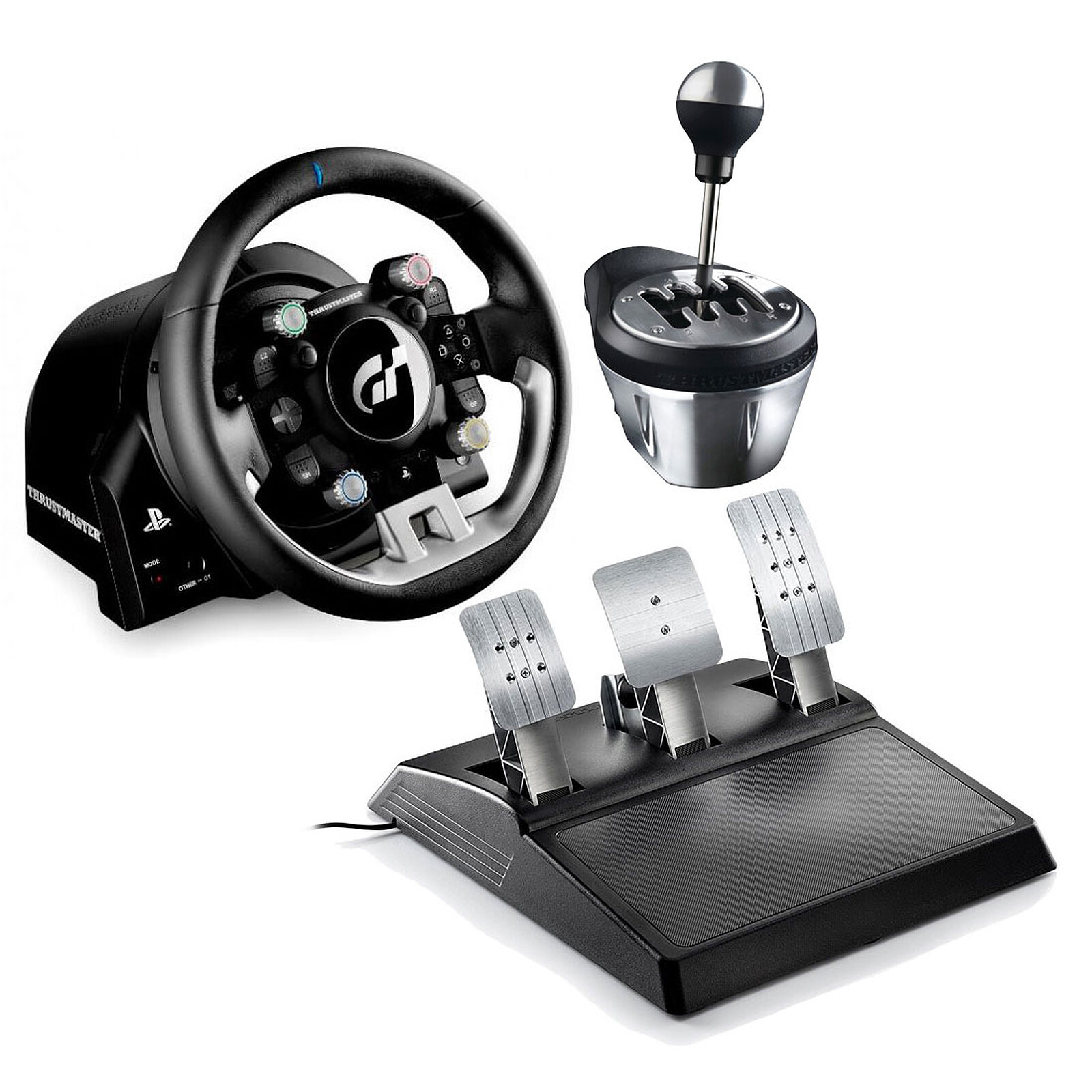 Thrustmaster T-GT + TH8 Add-On Shifter OFFERT ! - Volant PC