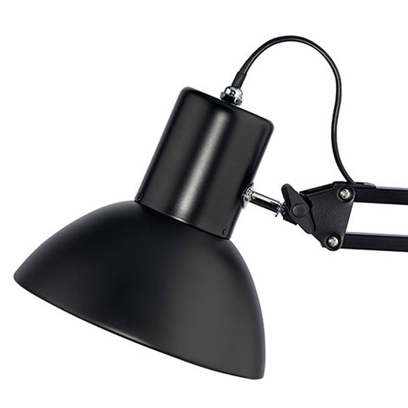 Unilux Success 66 Noir - Pince - Lampe de bureau - Garantie 3 ans LDLC