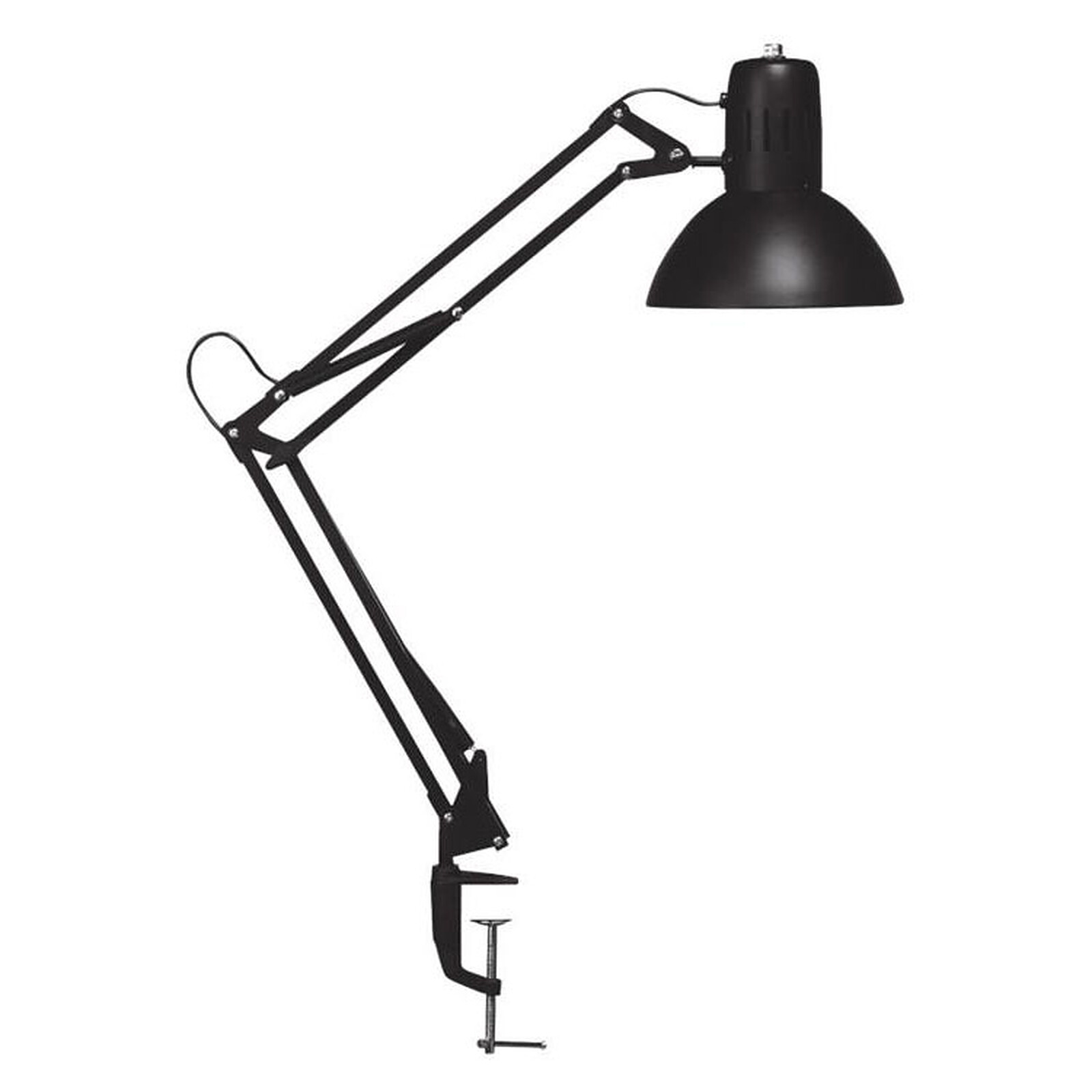 Noir Lampes de bureau: Lampes à DEL modernes à pince sans fil